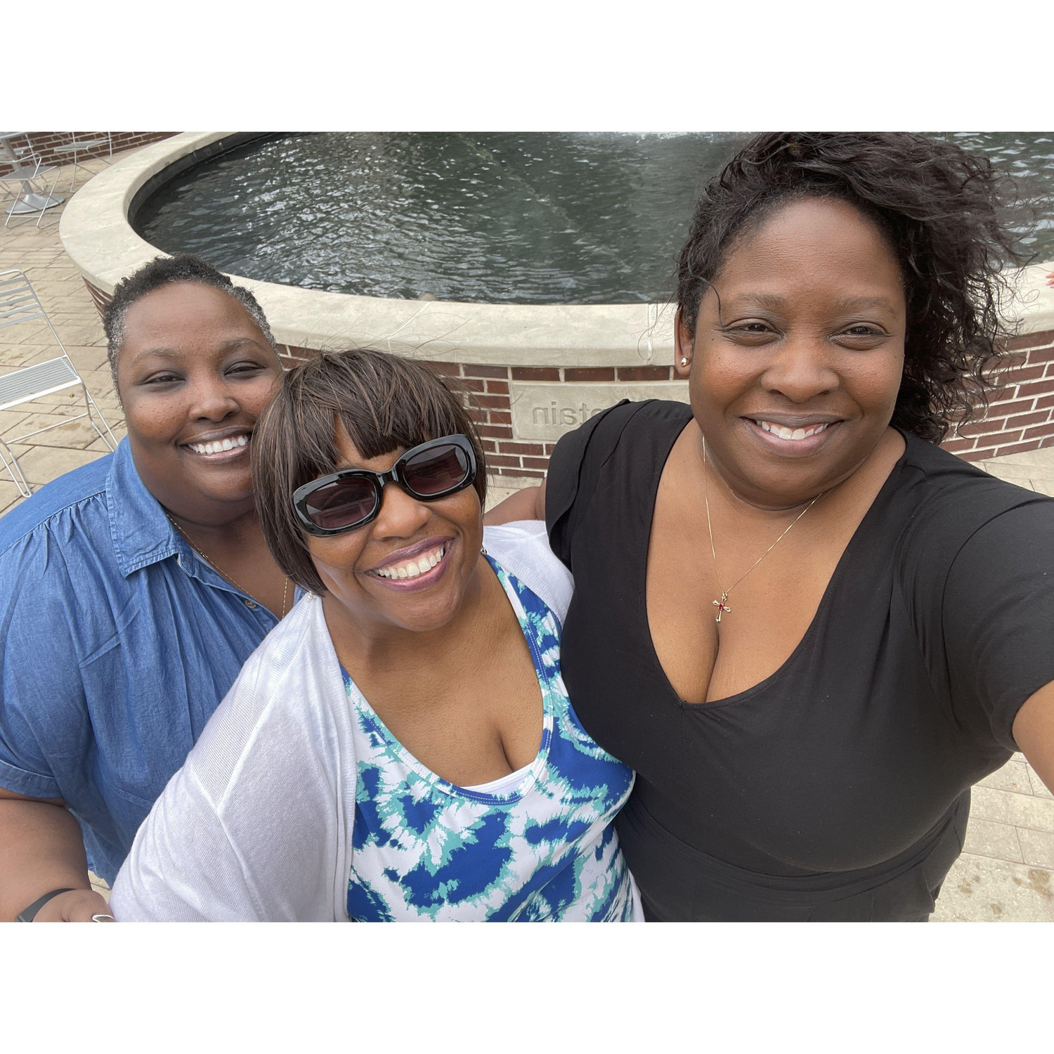 Sister-friends, me and my sisters hanging in the wind