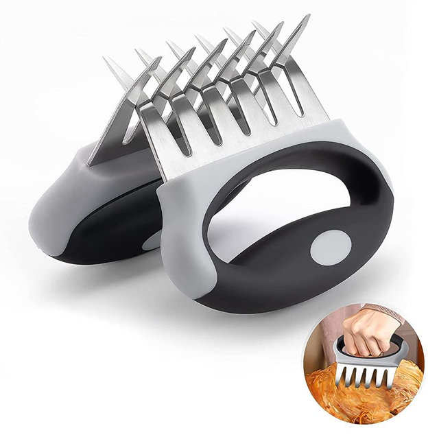 Bear Claws for Shredding Meat Chicken Shredder, LISNOWAY Meat Shredder Claws, BBQ Shredding Claws, Pork Pullers Meat Claws, Pork Shredding Claws Shred Cut Meats,Turkey Forks