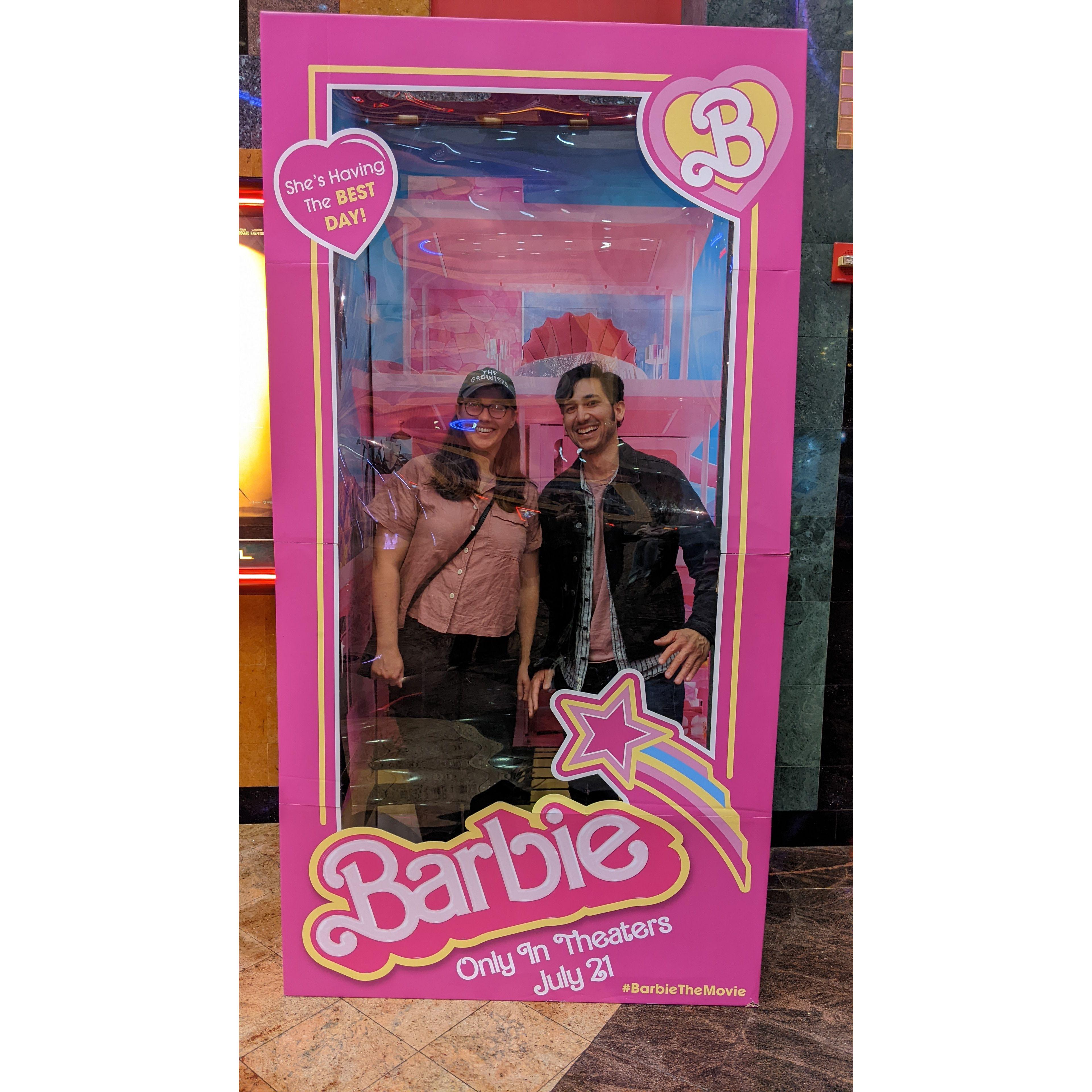 At the Barbie premier 2023
