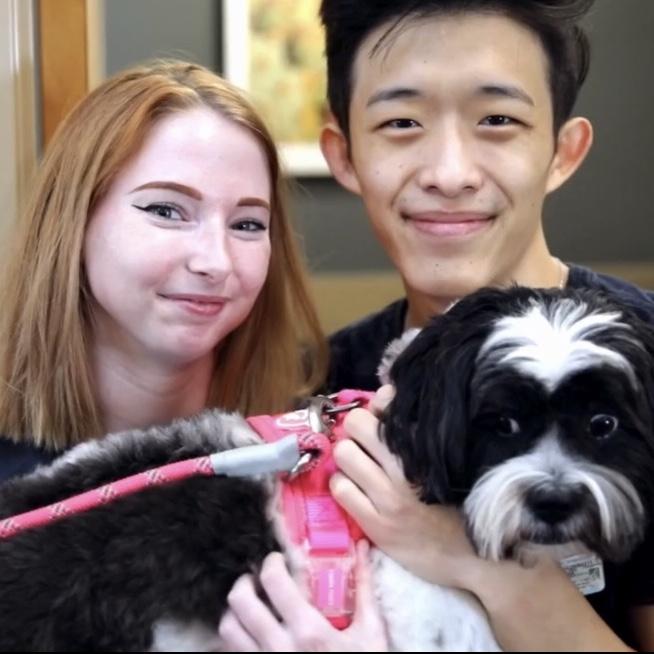 Our company had a photoshoot at Arrow Animal Hospital - one year before Stephen was hired there!