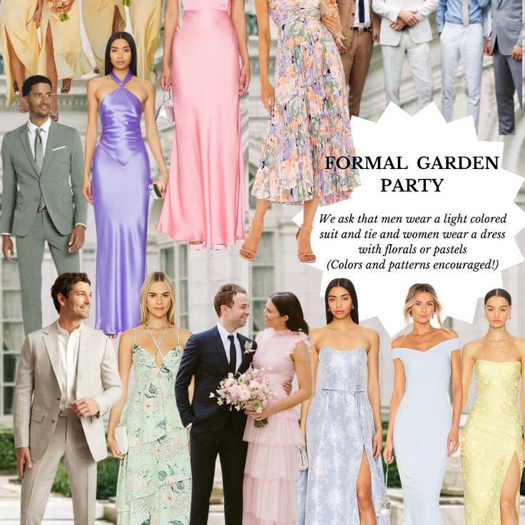 Wedding Dress Code Inspo - no tie necessary