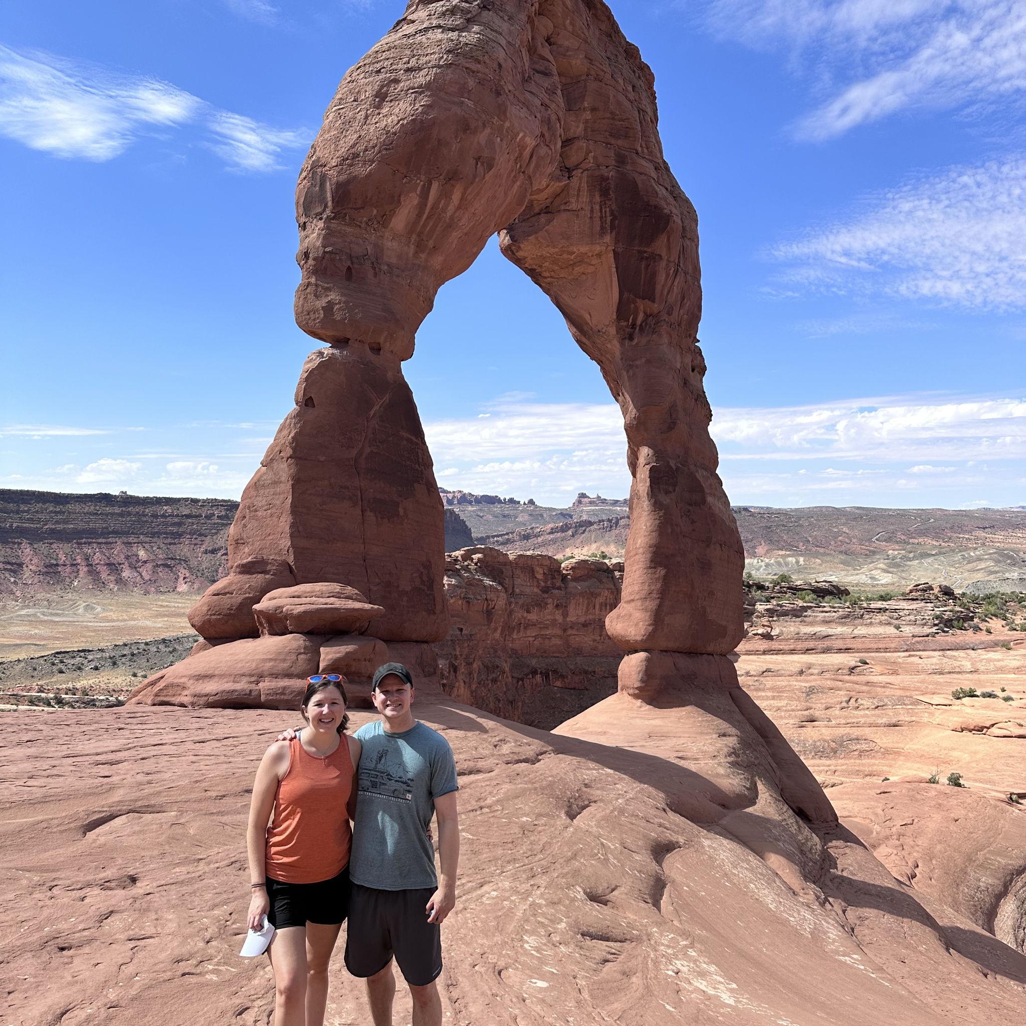 Arches National Park - a roadtrip stop on our way to CO