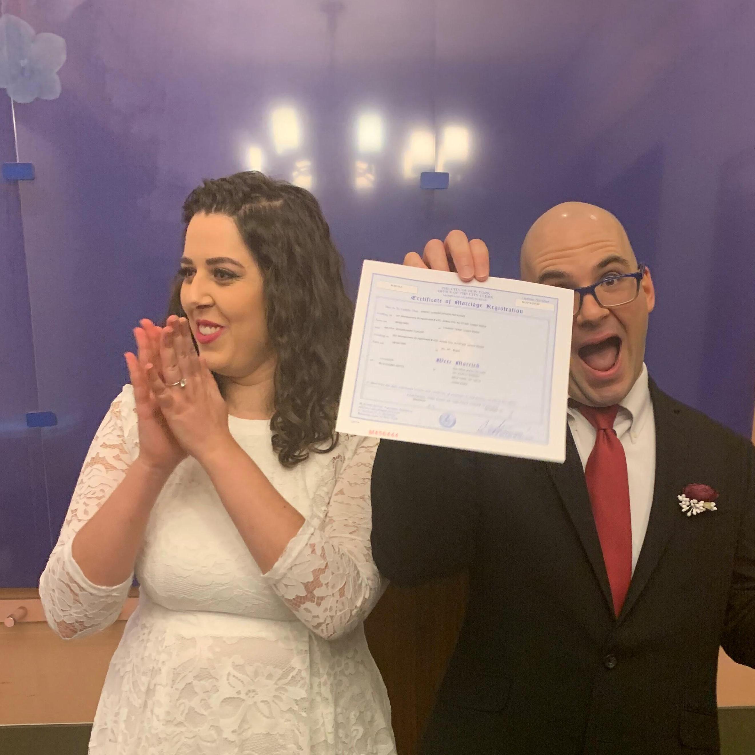 Married at last