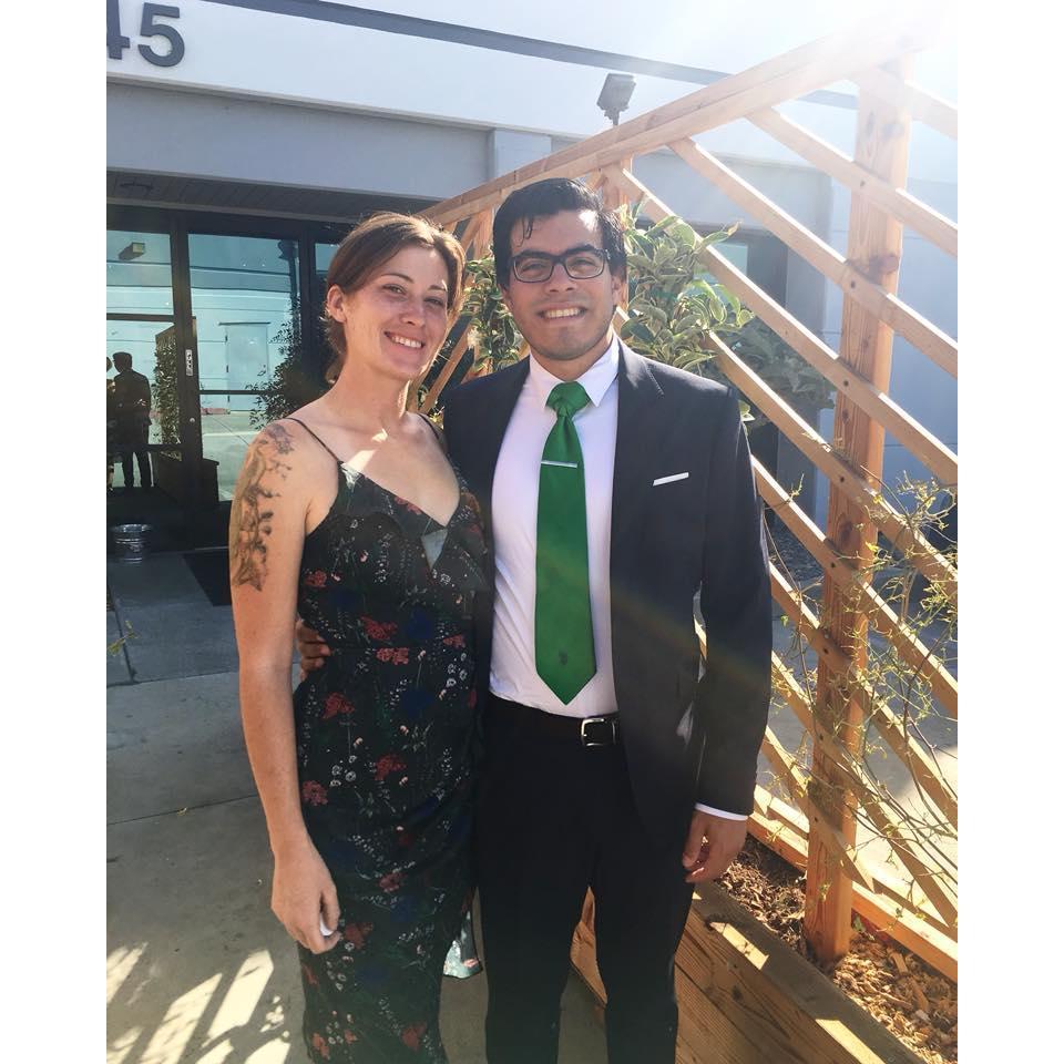 The time we wore fancy clothes for an international wedding.