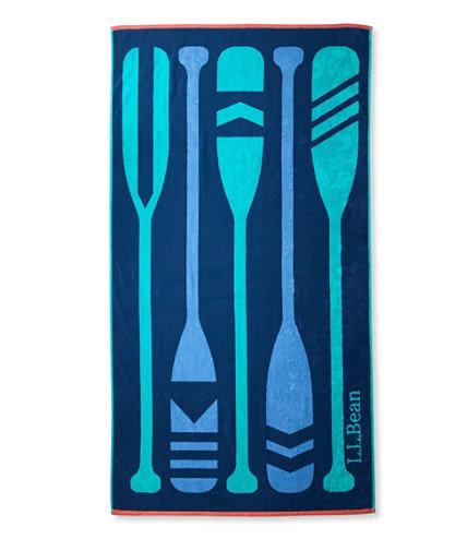 Seaside Beach Towel, Paddles
