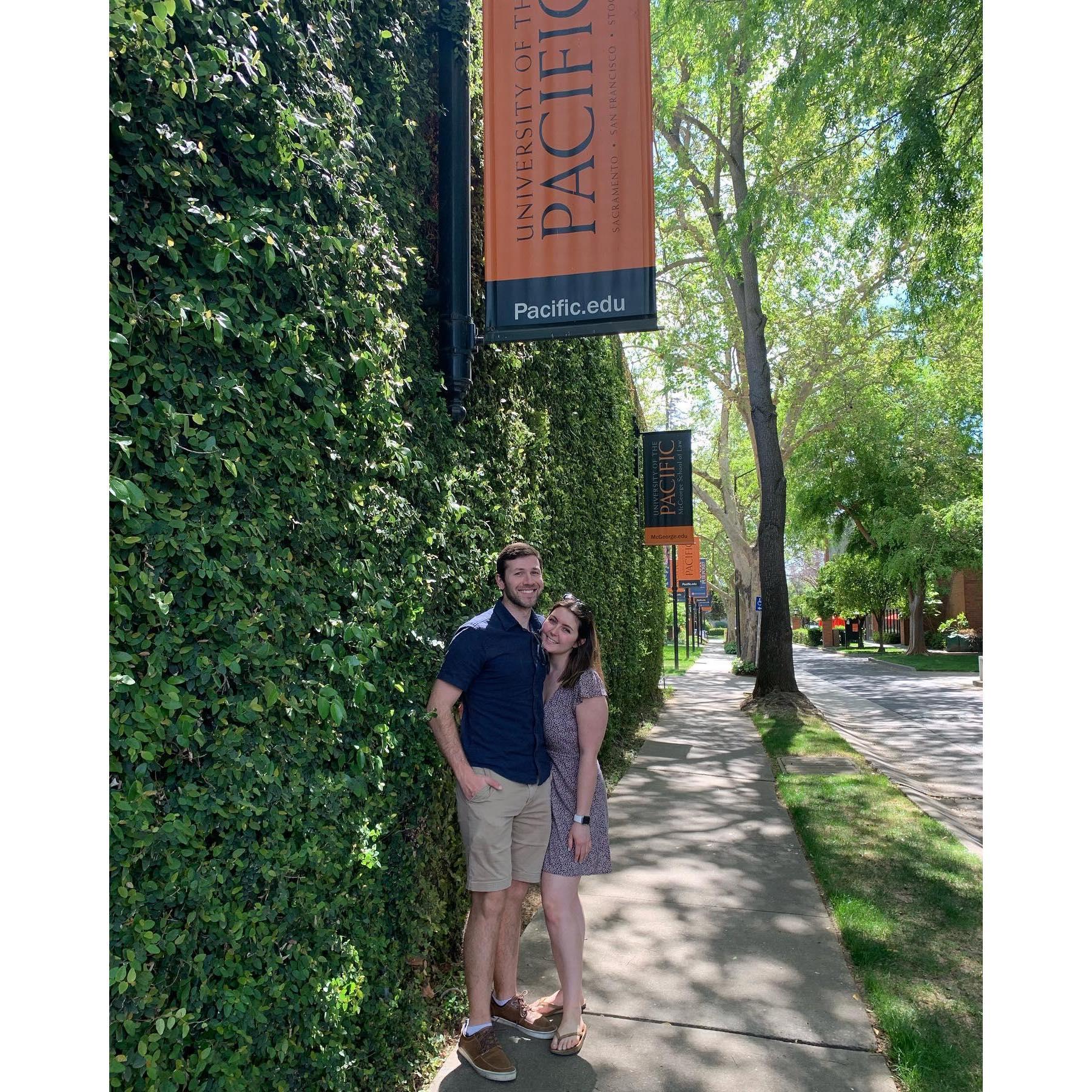 The moment we decided to pick up and move to Sacramento to start Emma's journey to nursing school