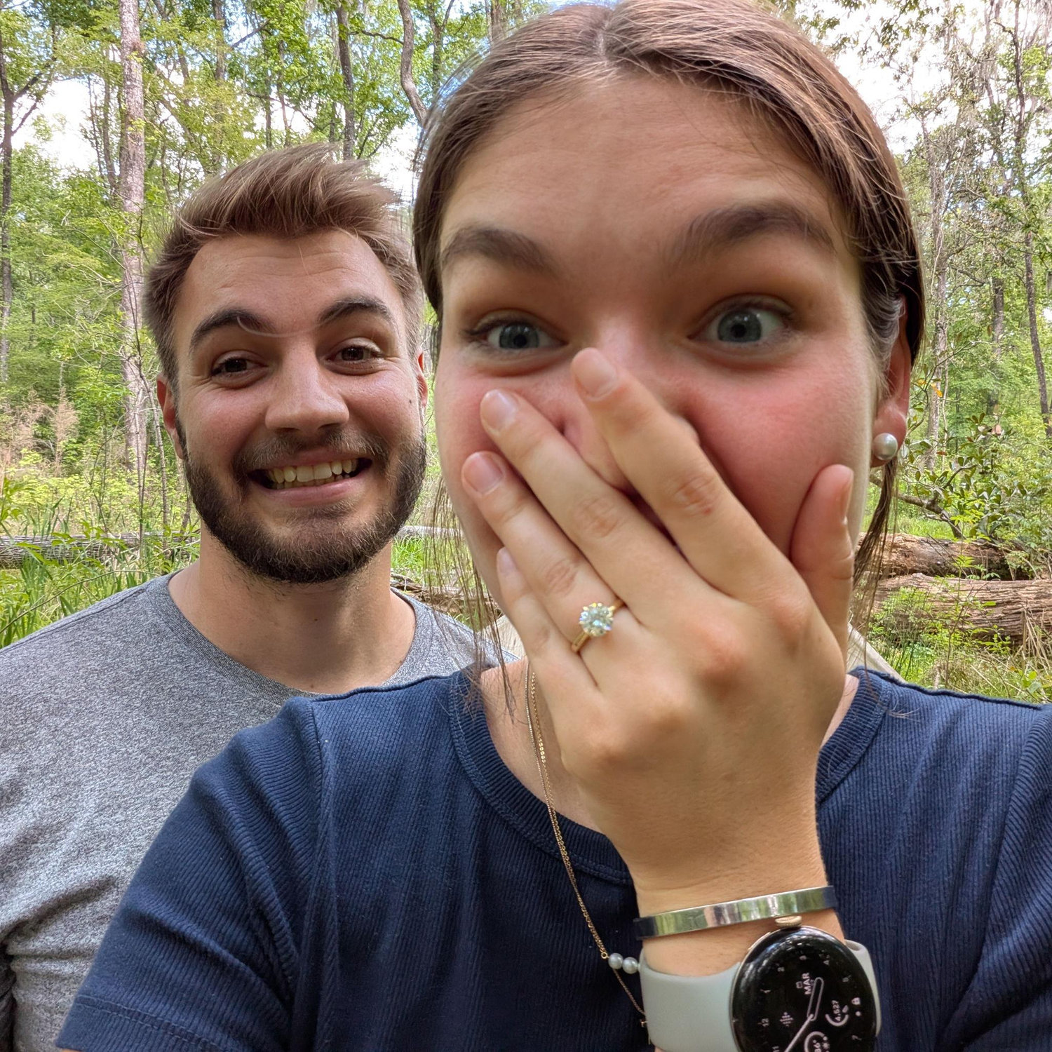 Engagement! This is crazy!