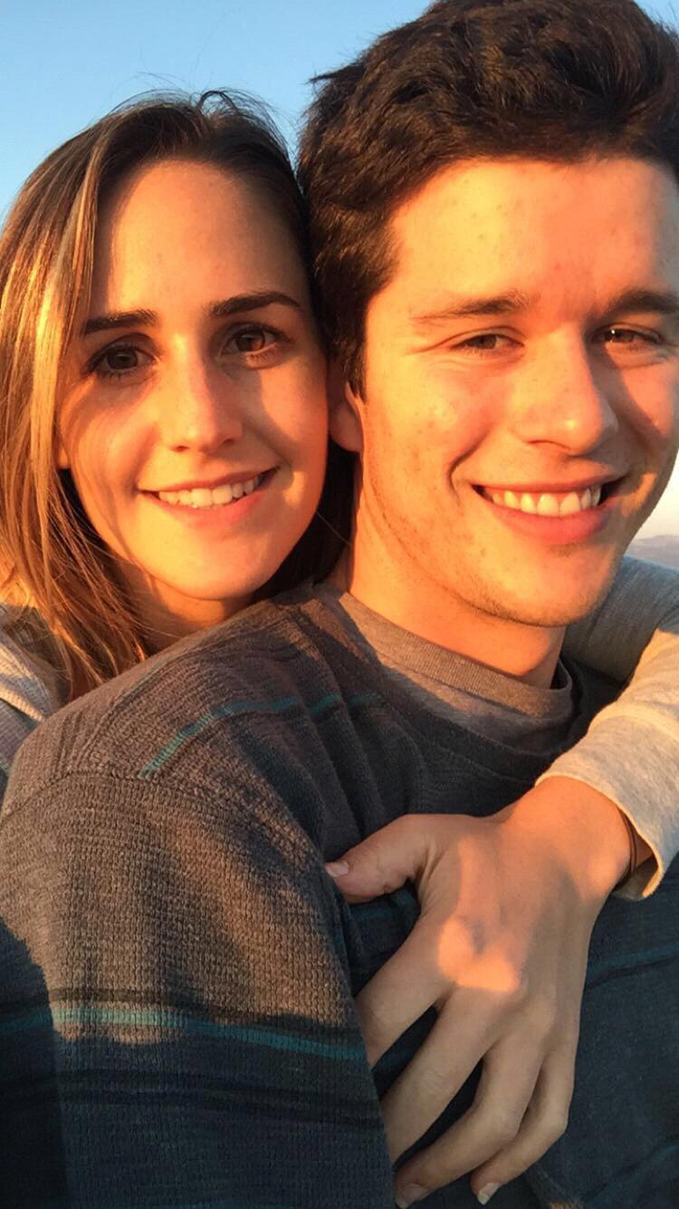 Our first camping trip together in Yosemite. We ate so many PB&Js!
