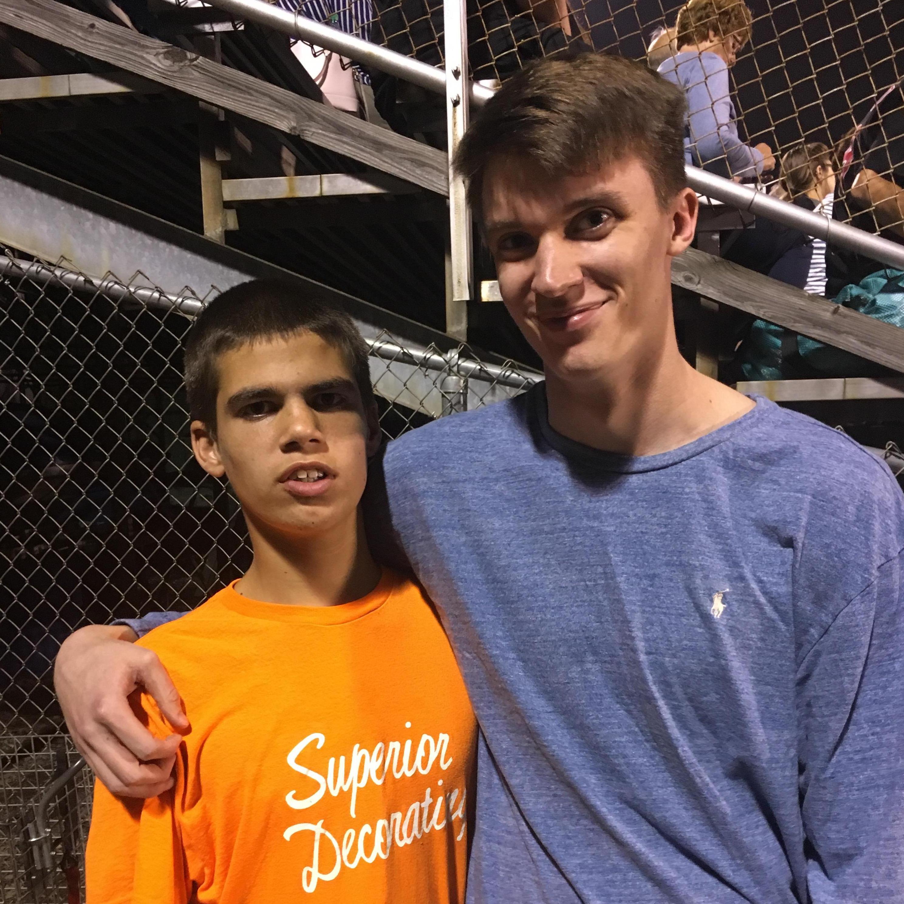 Evan's first time meeting Luke!