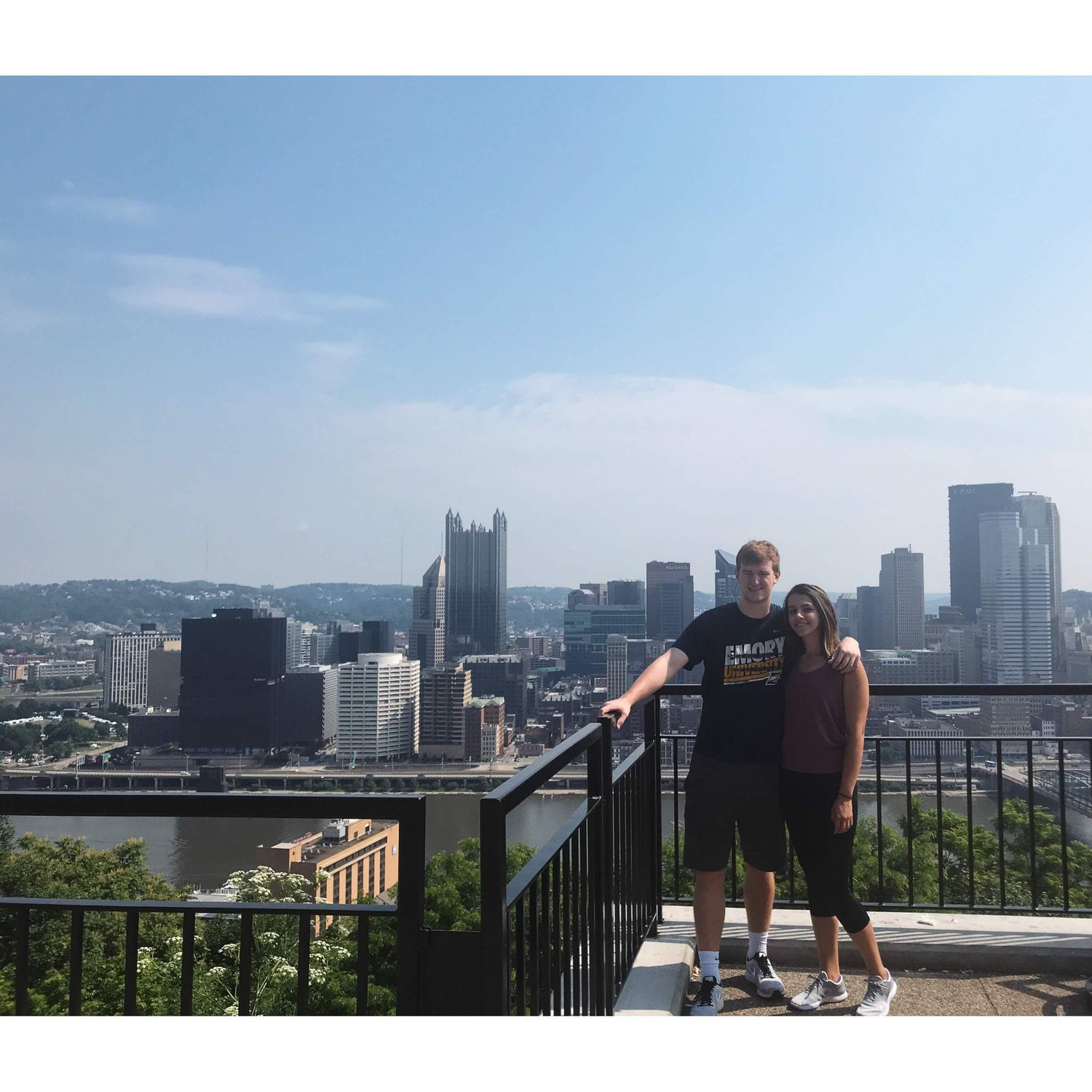 Pittsburgh! Matt and Brittney went to visit Matt's sister, Molly!