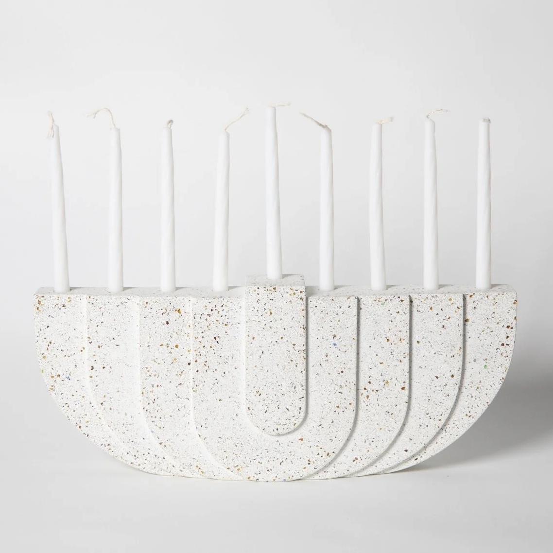 Terrazzo Menorah