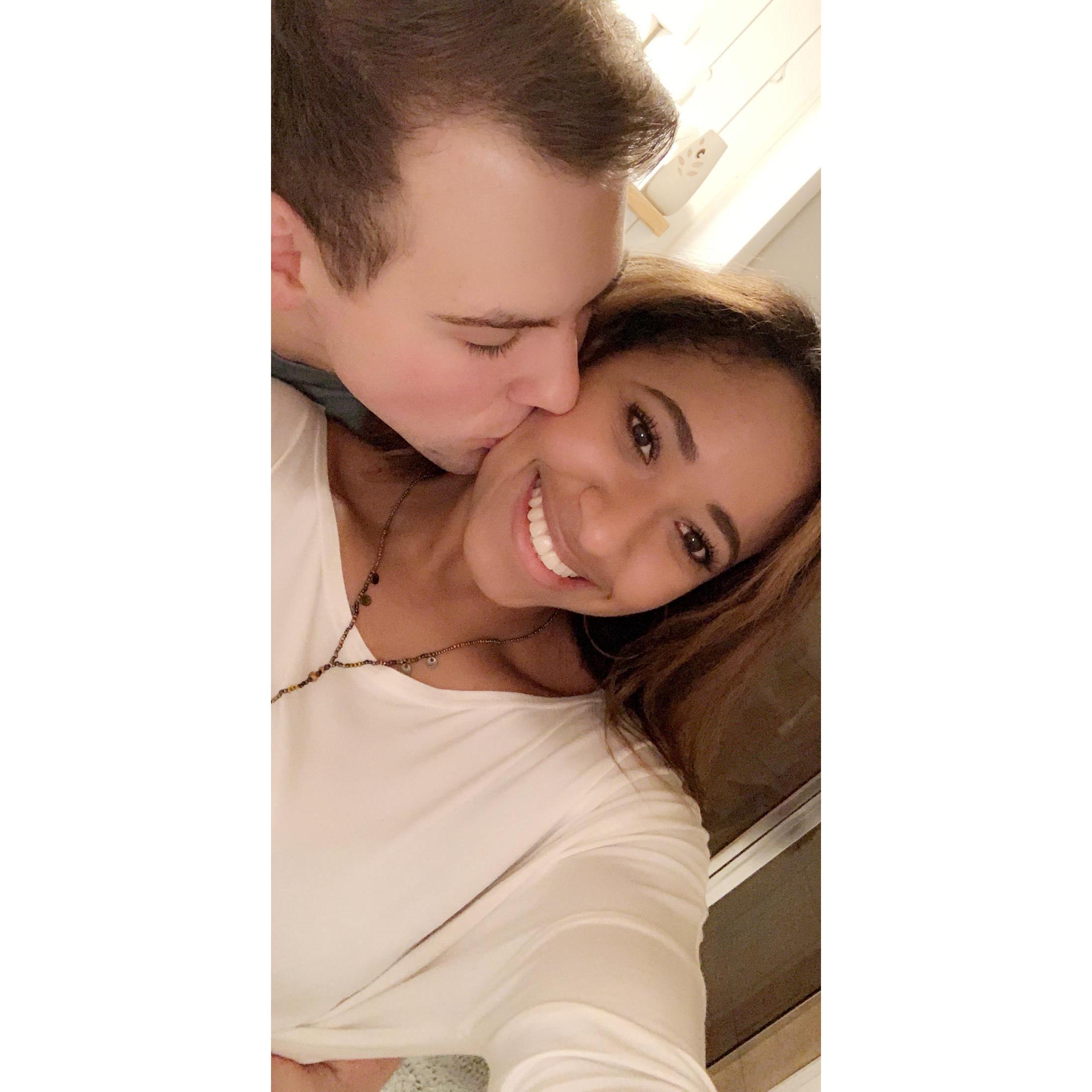 Happily ever after to rub off on each other and finesse our tan ;)