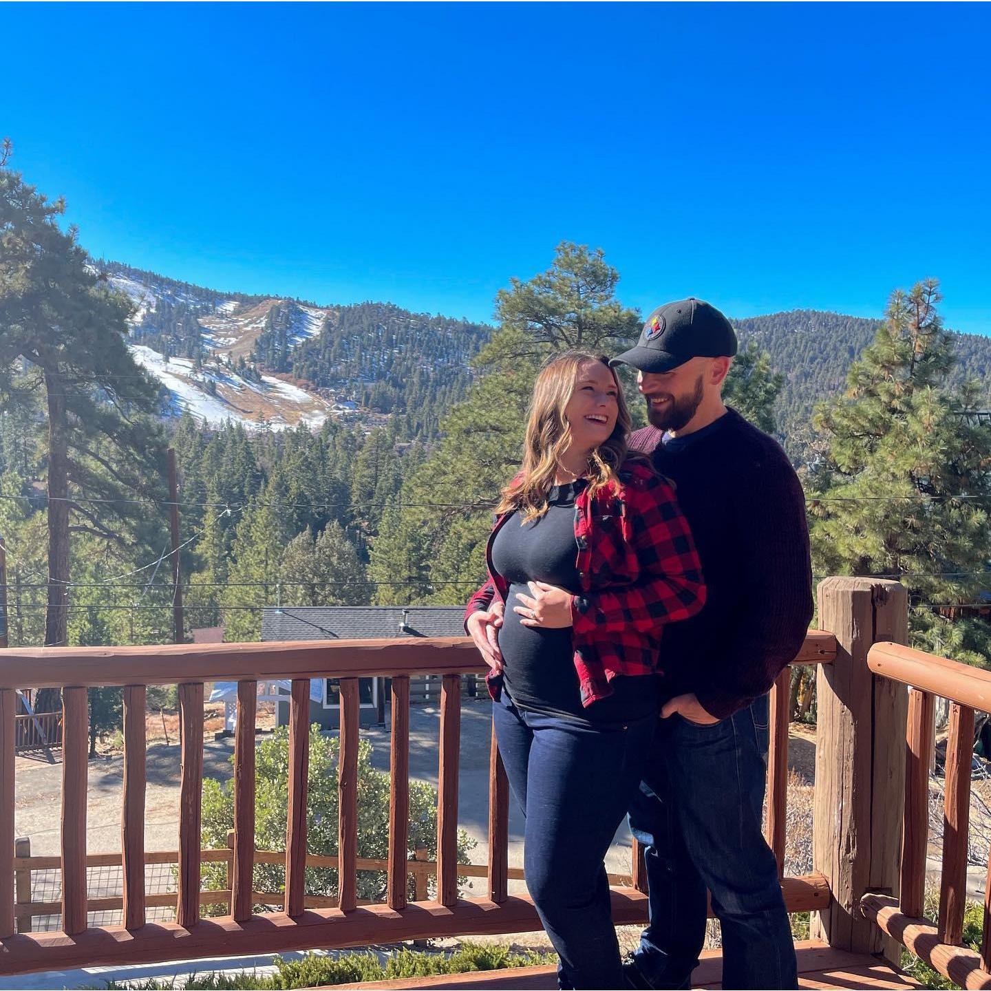 Getting Baby some fresh mountain air!