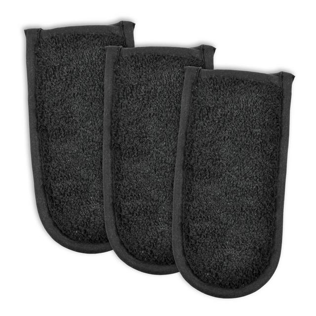 3pk 3"x6" Pan handle Black - Design Imports