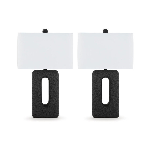 Signature Design by Ashley Wimmings Table Lamp , Black