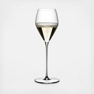 Veloce Champagne Wine Glass, Set of 2