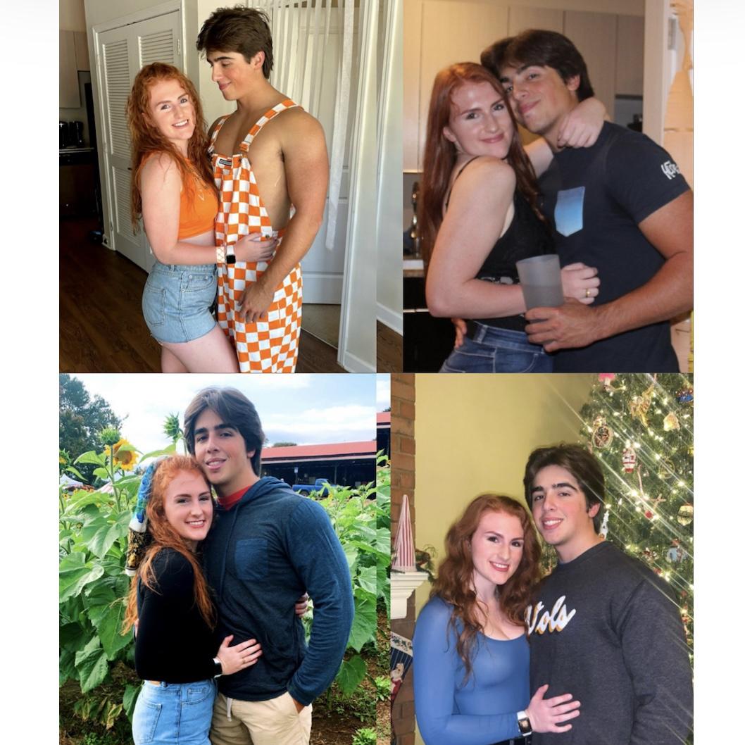 Fall 2021: first football games together, 21st birthday, and the holidays!