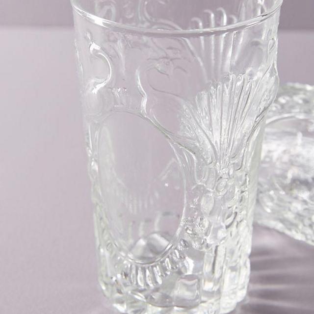 White Sadie Tumblers, Set of 4