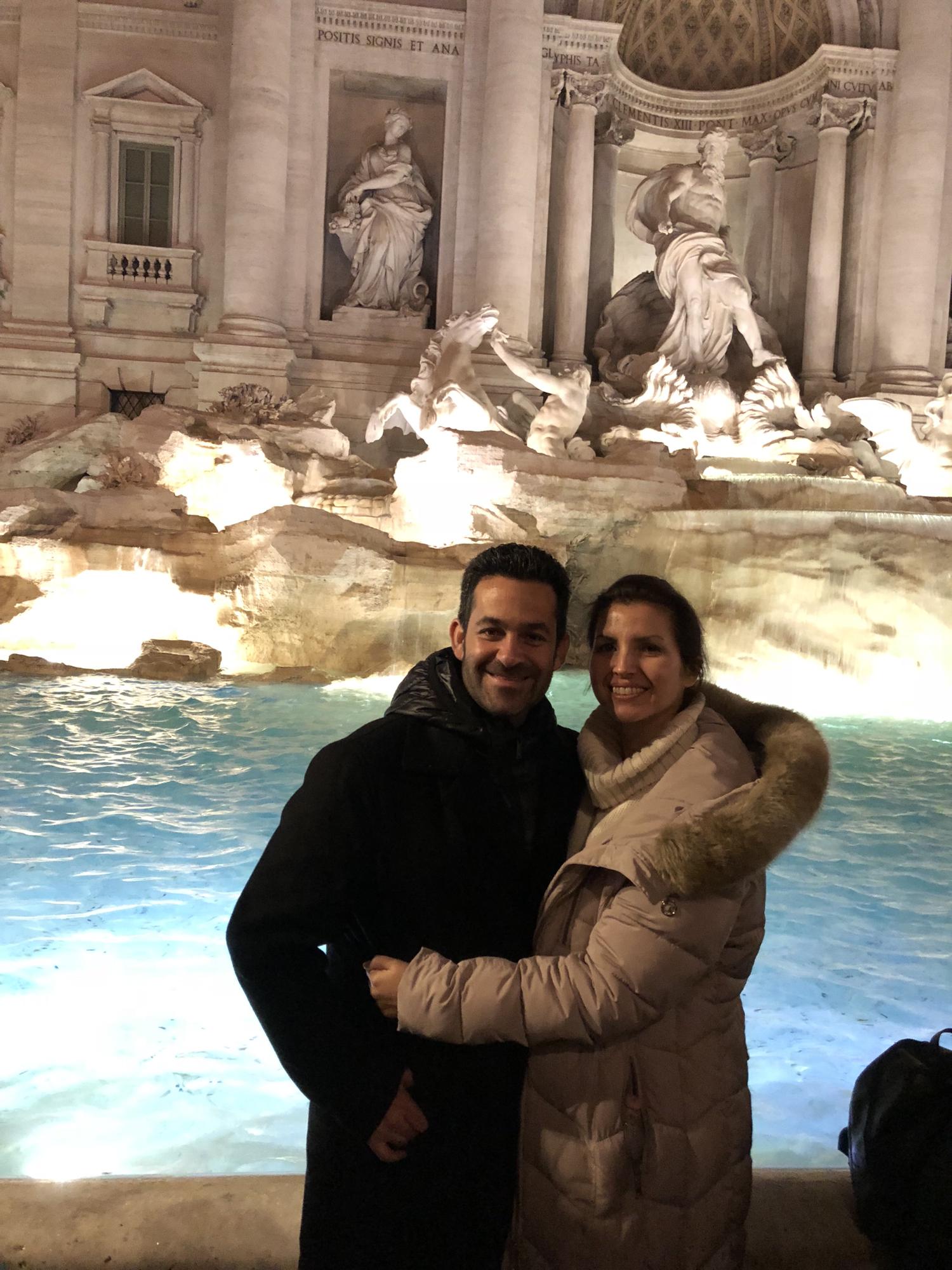 Our first trip to Europe together! Rome and Paris!
