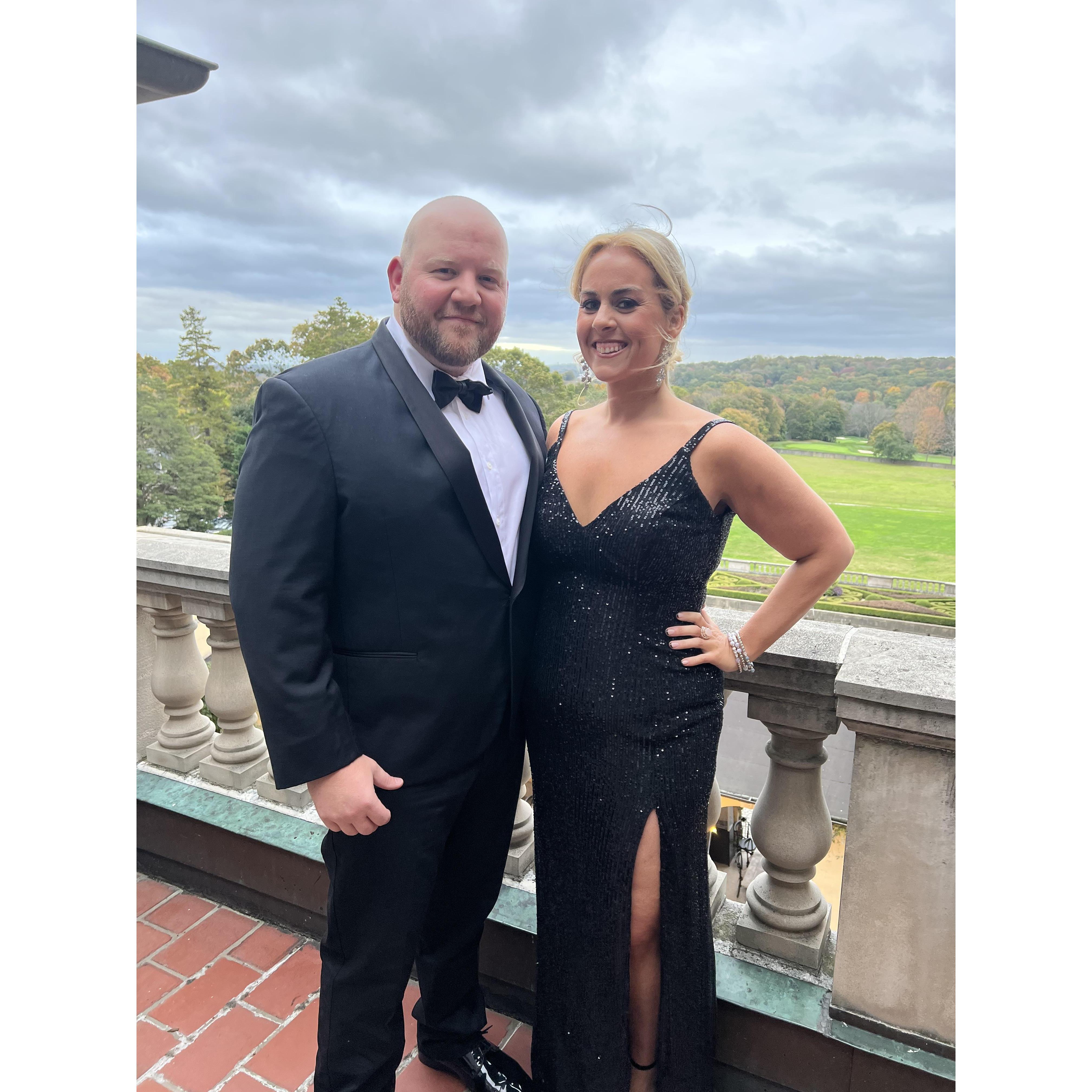 Our first wedding we attended together