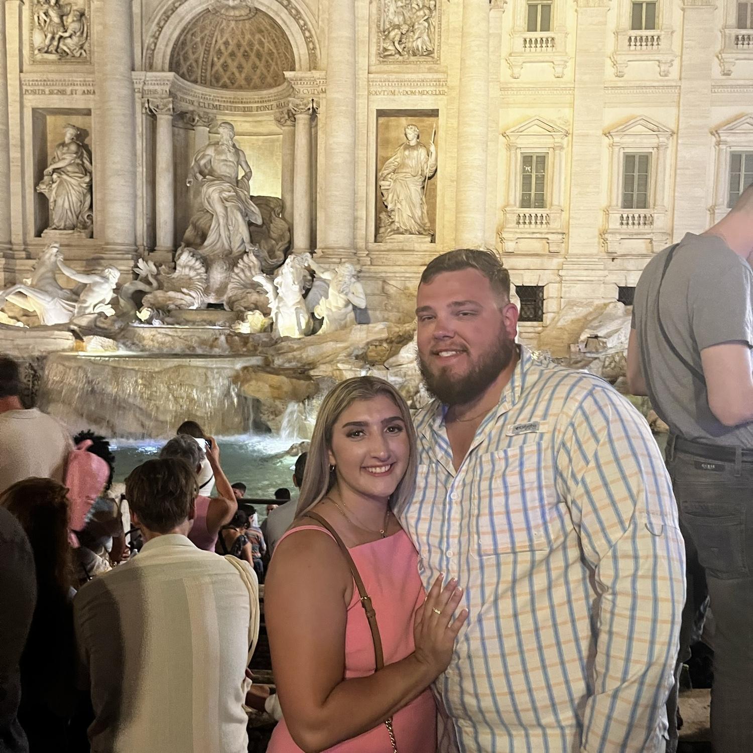 Trevi Fountain- Rome Italy!