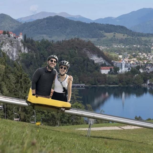 Toboggan rides in slovenia