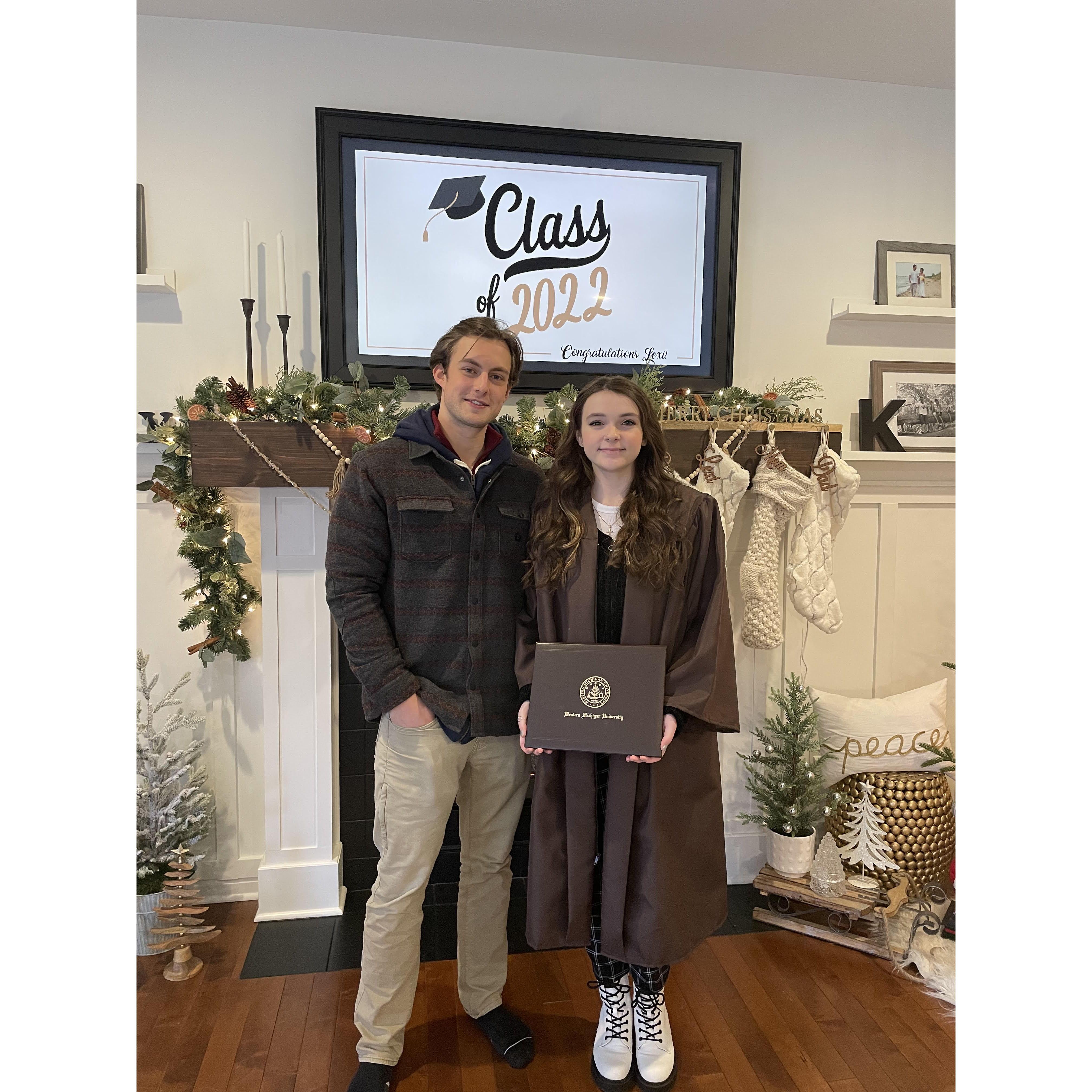 My Undergrad Graduation, December 2022