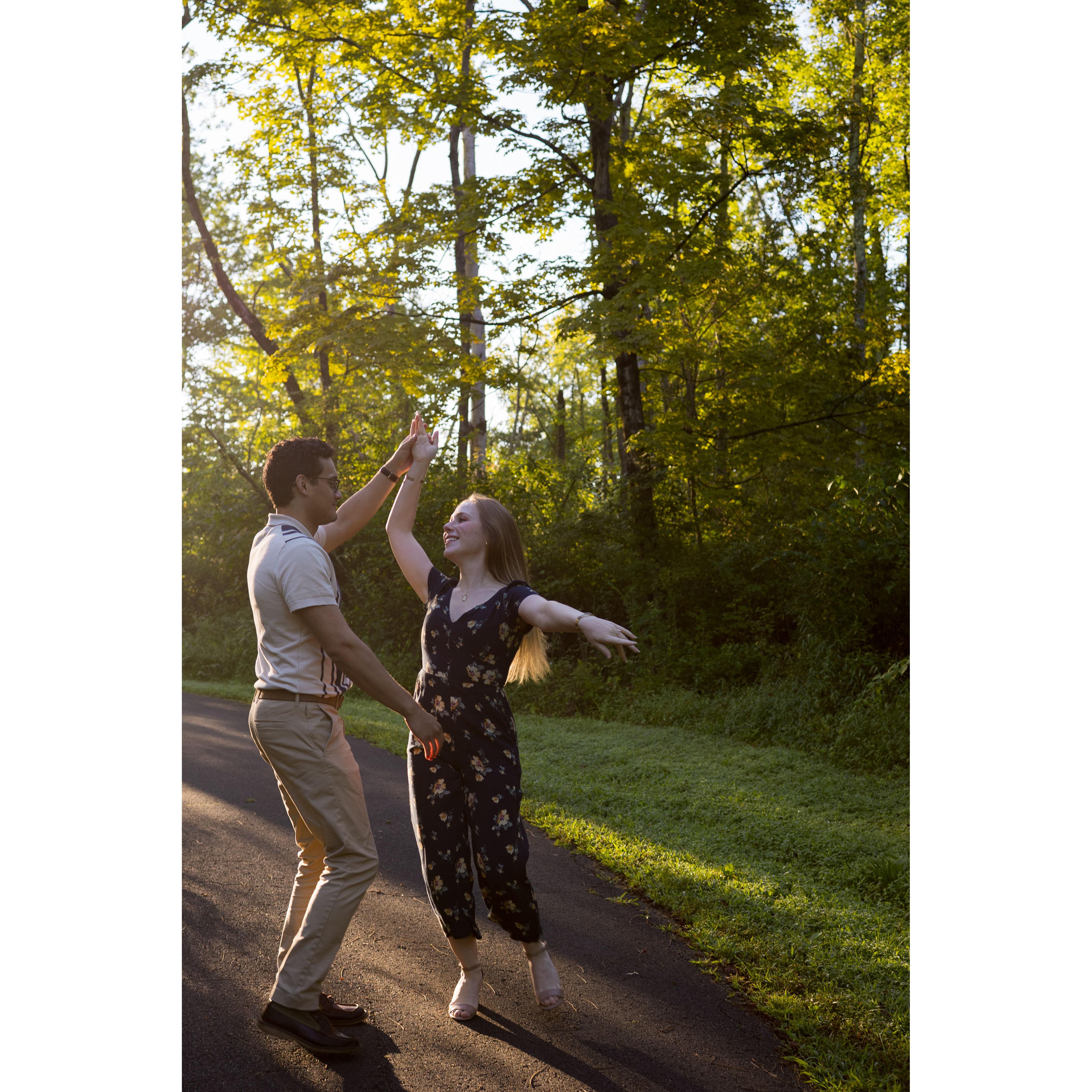 Have we mentioned we like to dance