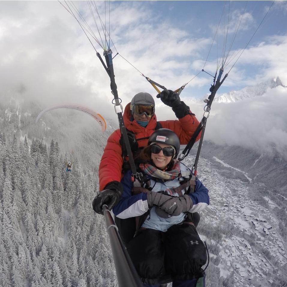 Paragliding in Chamonix