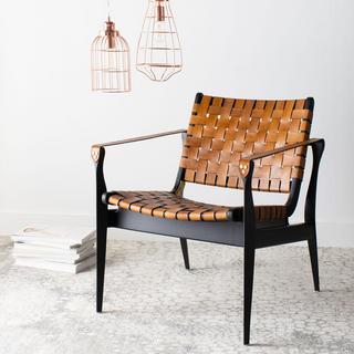 Dilan Leather Safari Chair