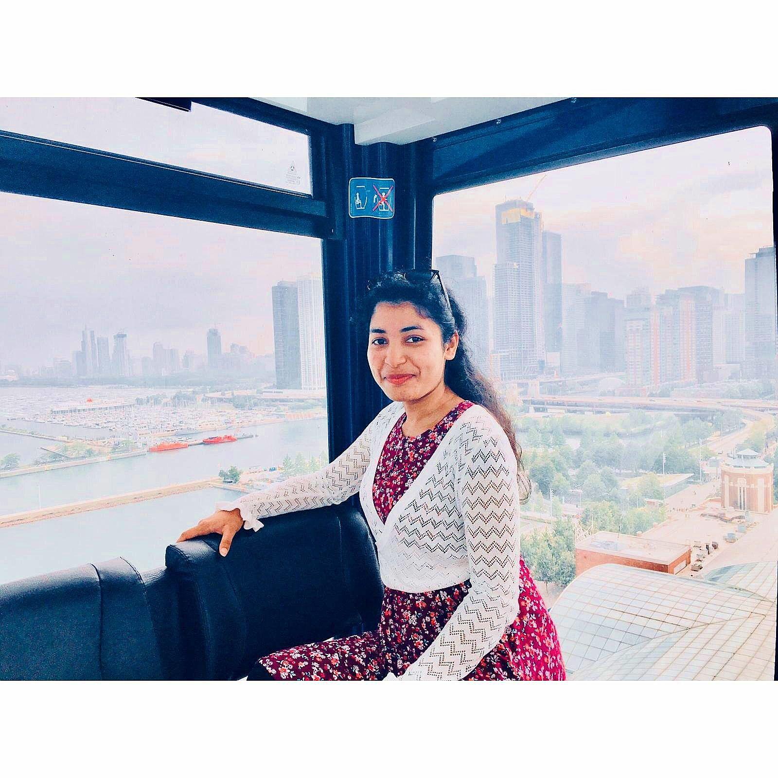 Atop the Ferris Wheel...