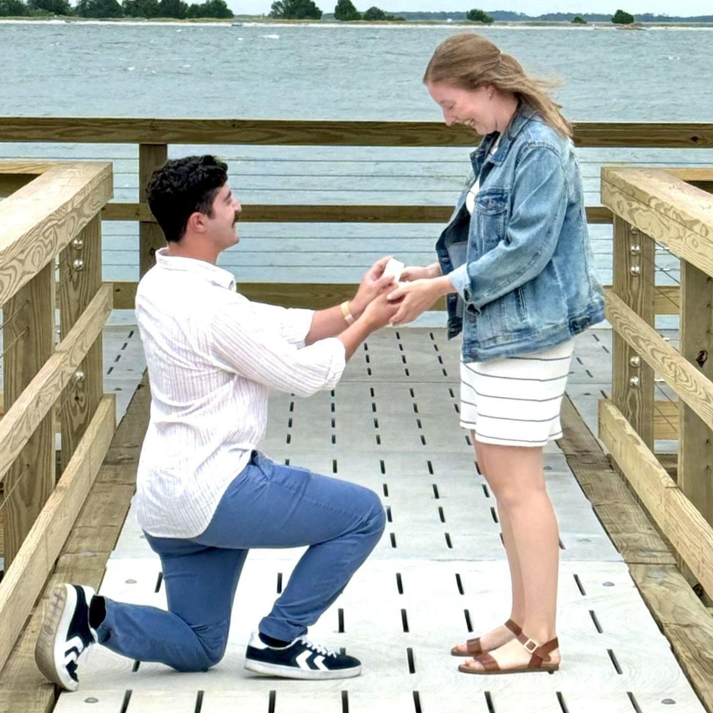 Andrew proposed!