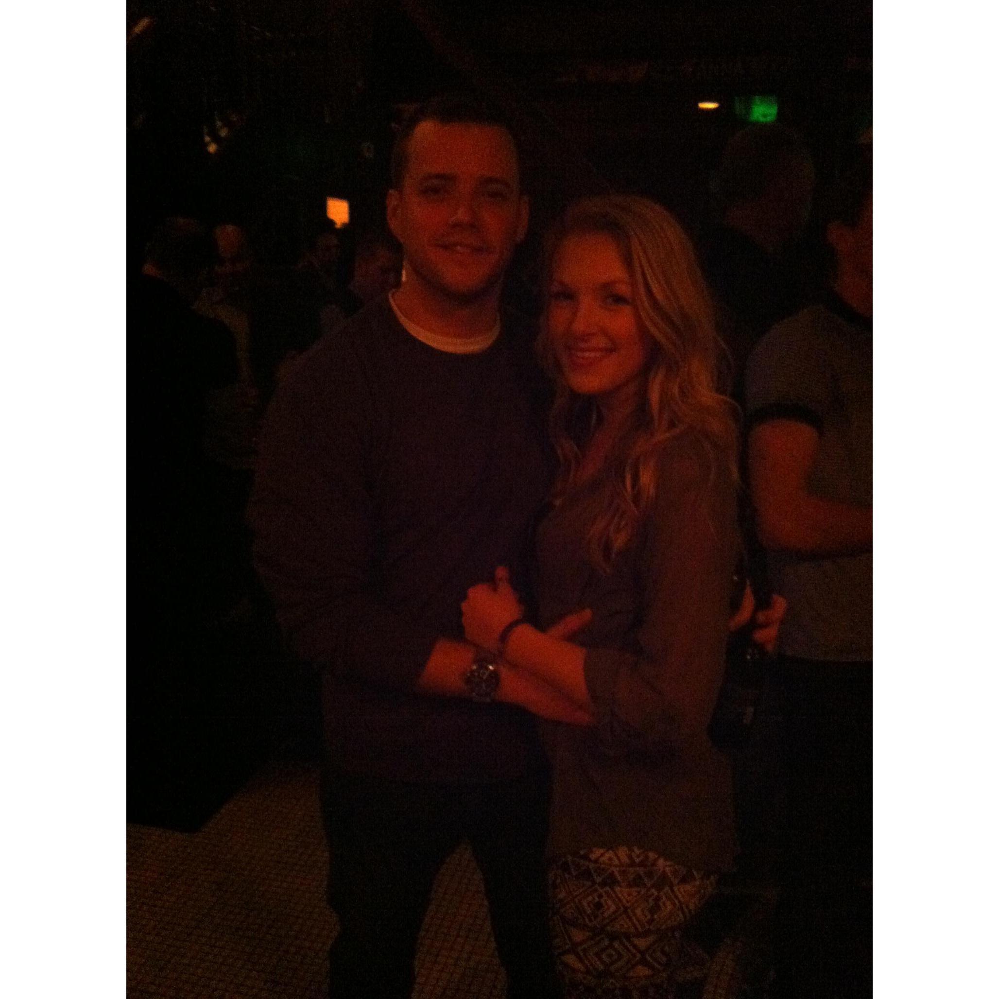 Another one of our first few pictures together.