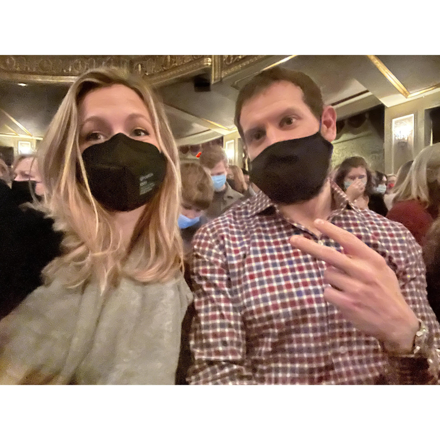 Here’s to a fully pandemic relationship. Memphis, December 2021.