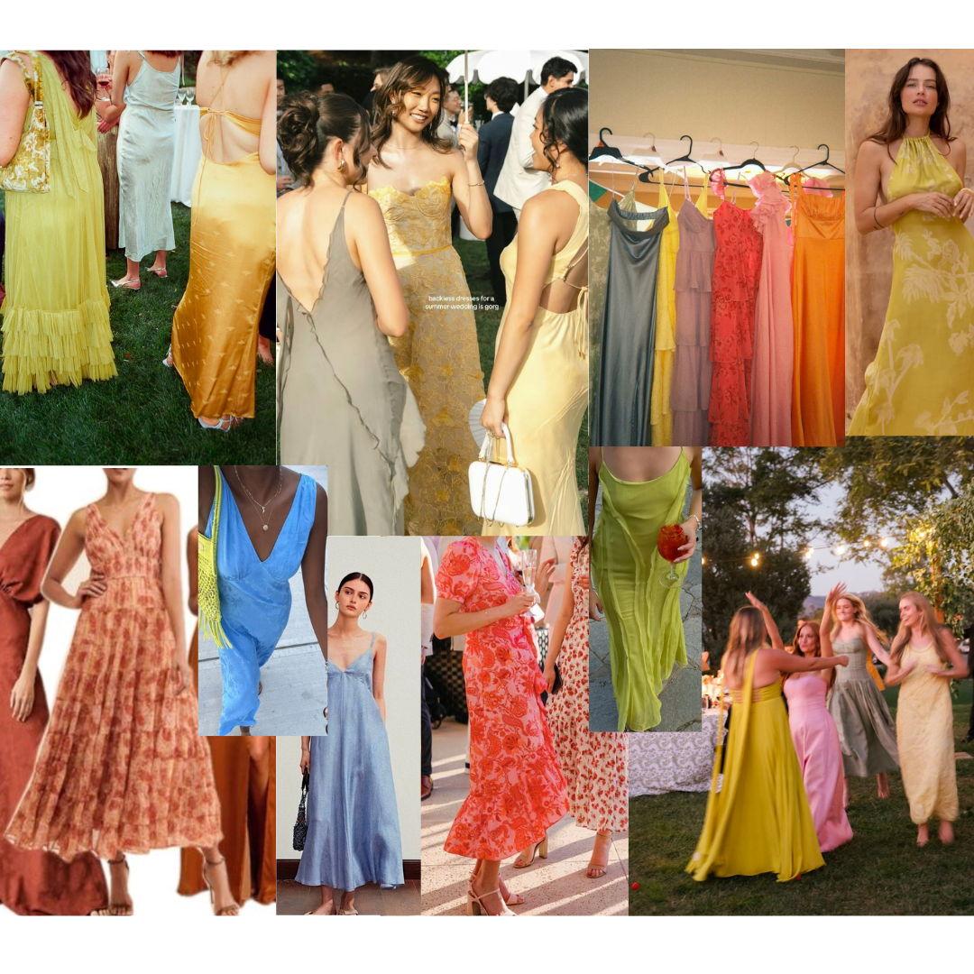 MIDI / LONG DRESSES (colour is encouraged!) 

*if wearing heels, stilettos are not recommended due to the terrain at the venue