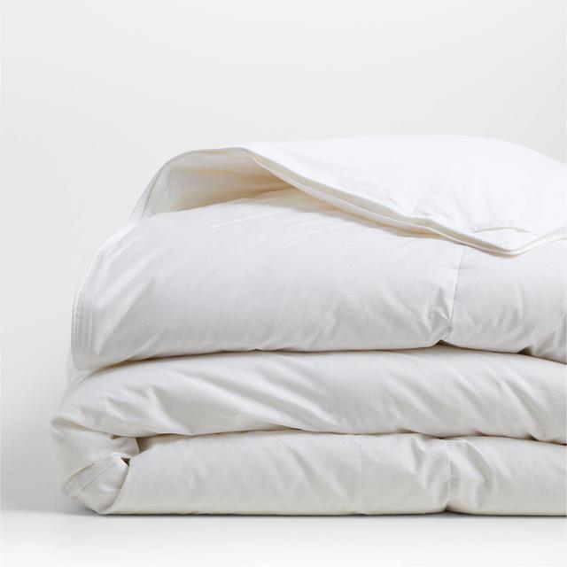 Luxe Organic Cotton Lightweight Down King Duvet Insert