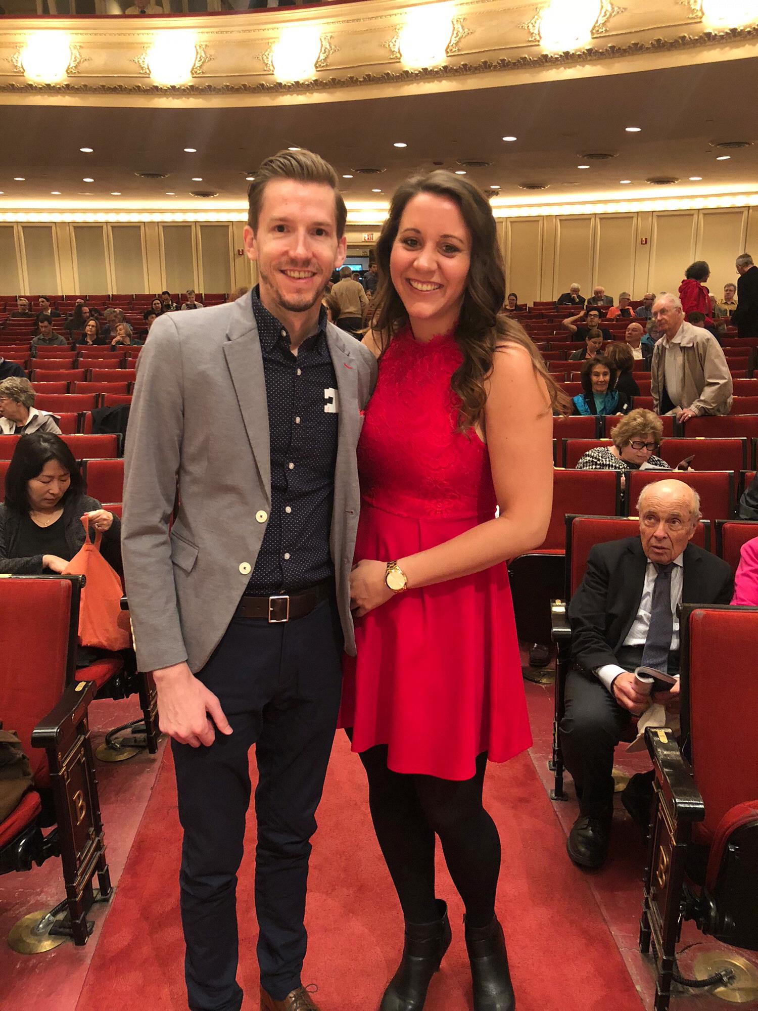 Joe surprised Jess with tickets to the Chicago Symphony, checking off one of her bucket list items!