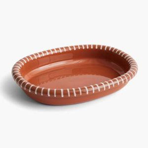 Barro Oval Dish – L – HAY