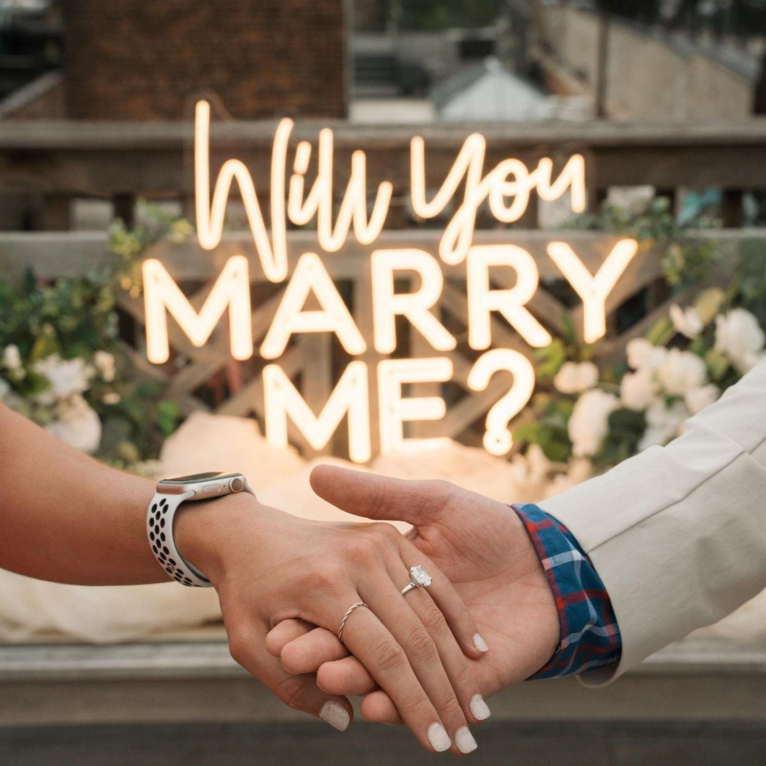 Here's a timeline of our love through photos!