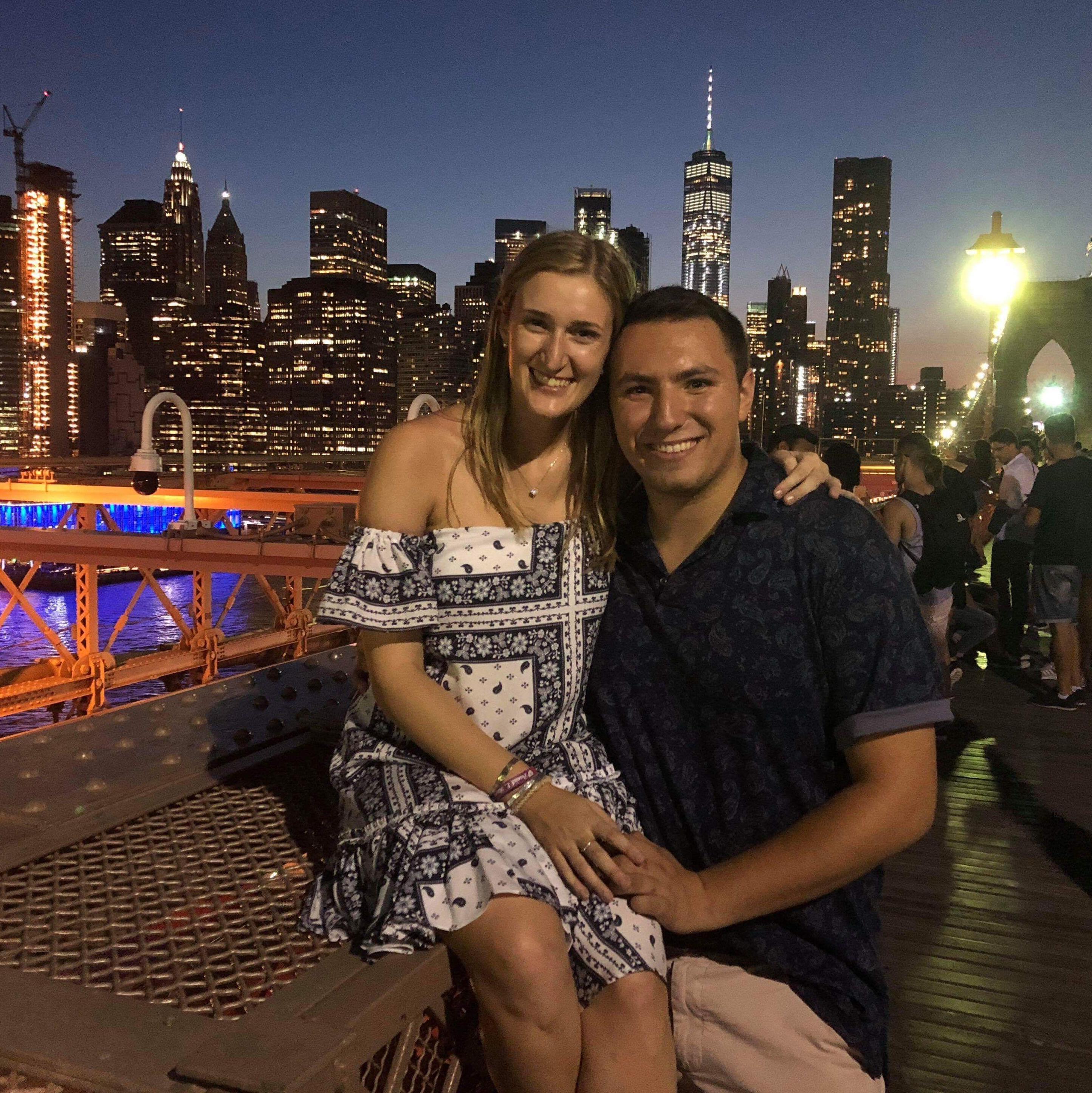 Long-distance break: Josh interns in NYC, summer 2019