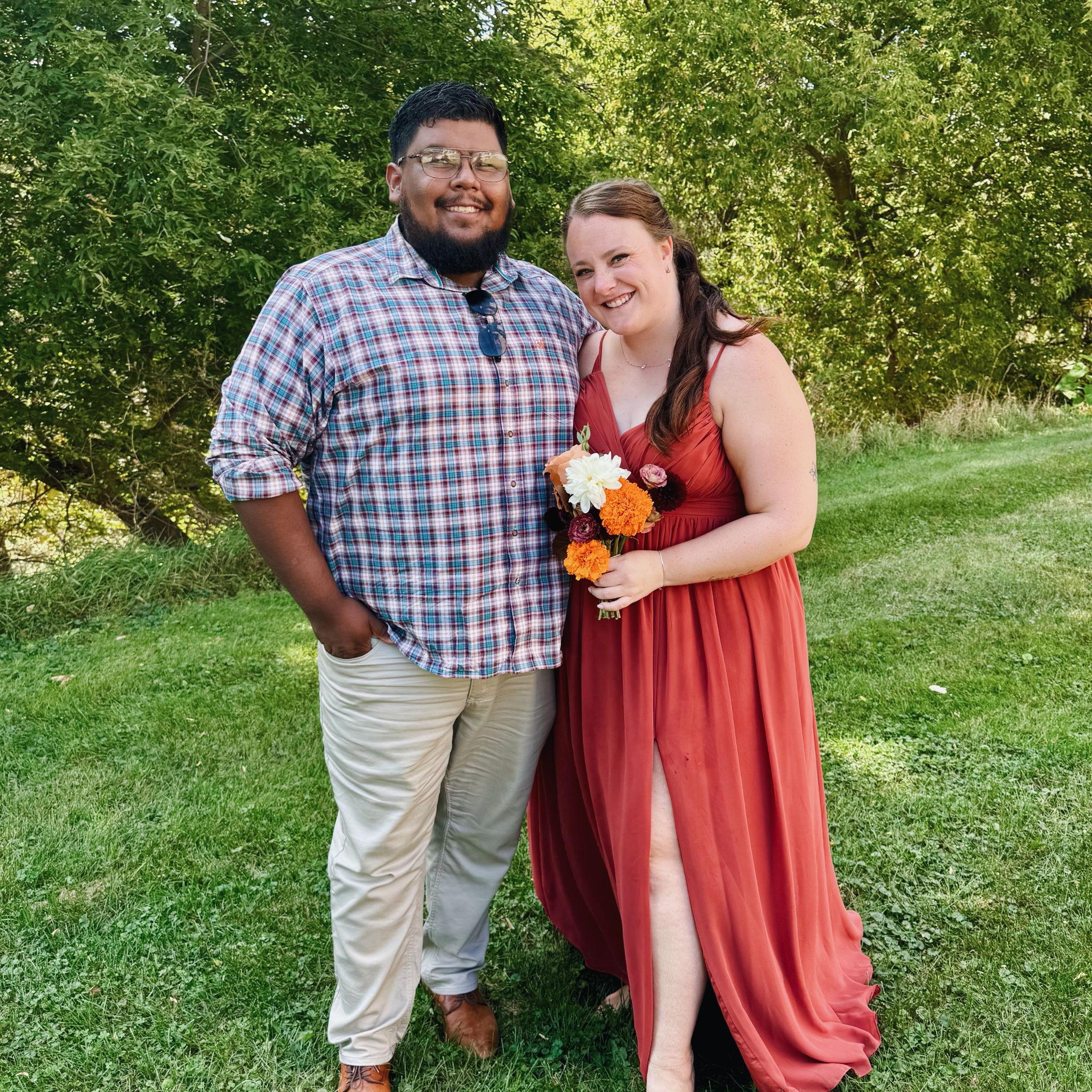 We got to celebrate my life long best friend’s wedding in Wisconsin