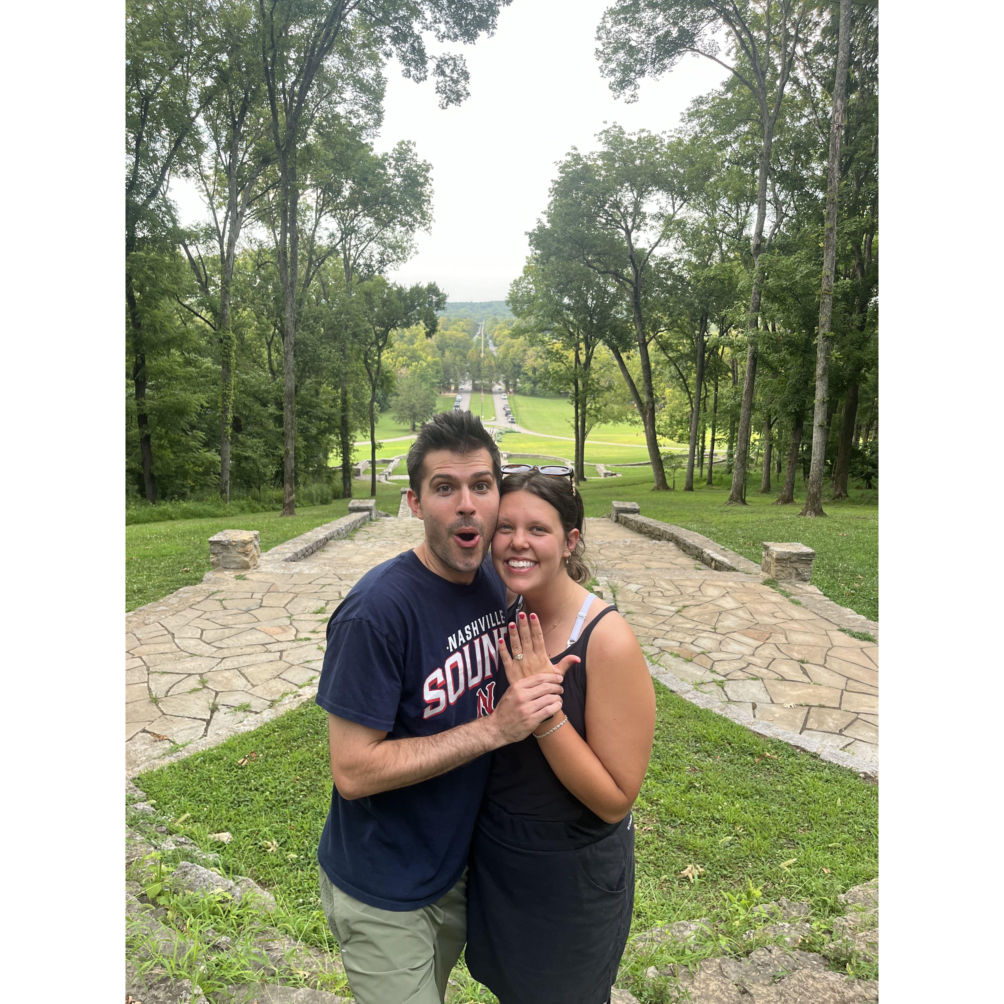 Proposed at Percy Warner