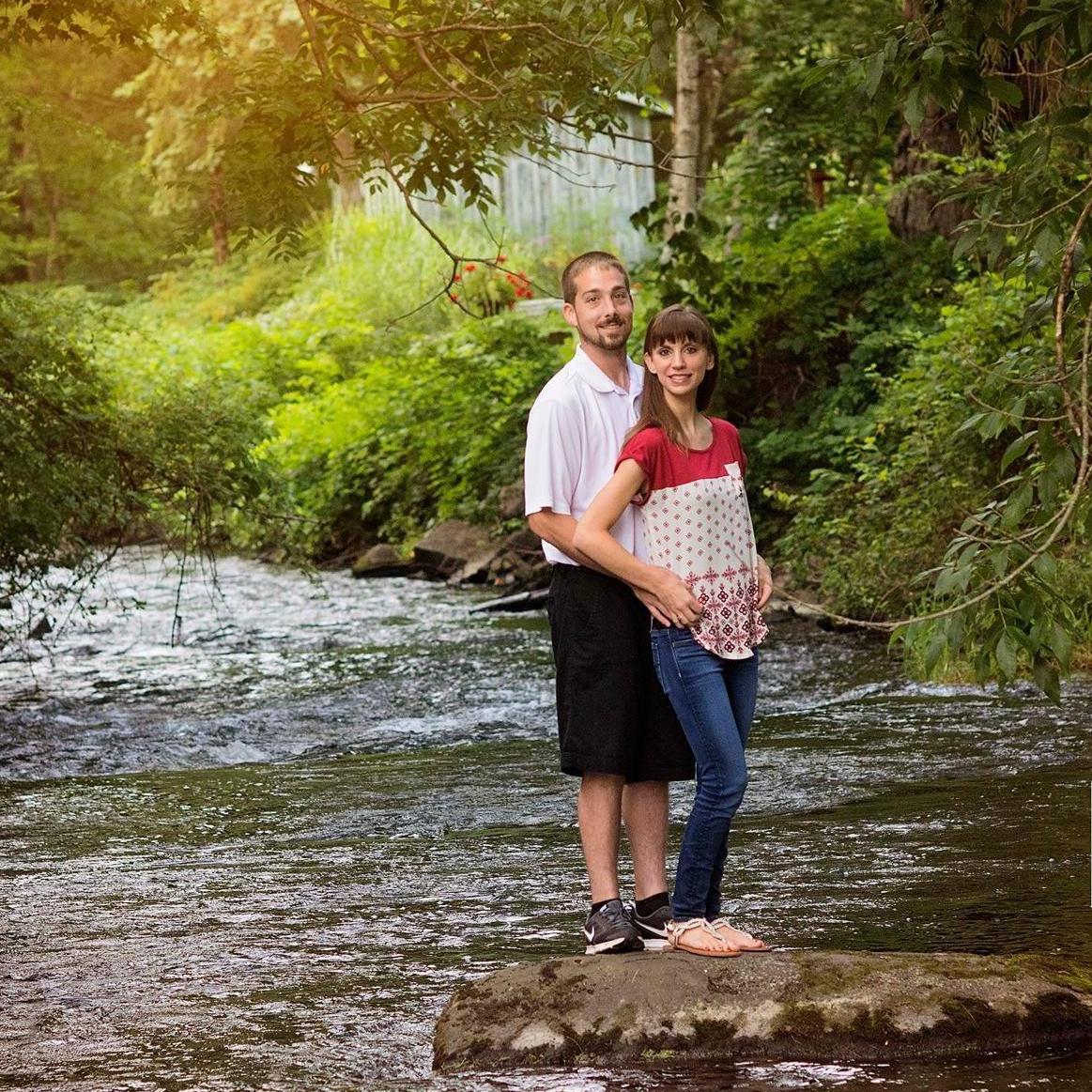 Engagement session photo