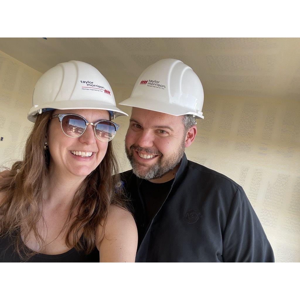 Watching our dream home being built