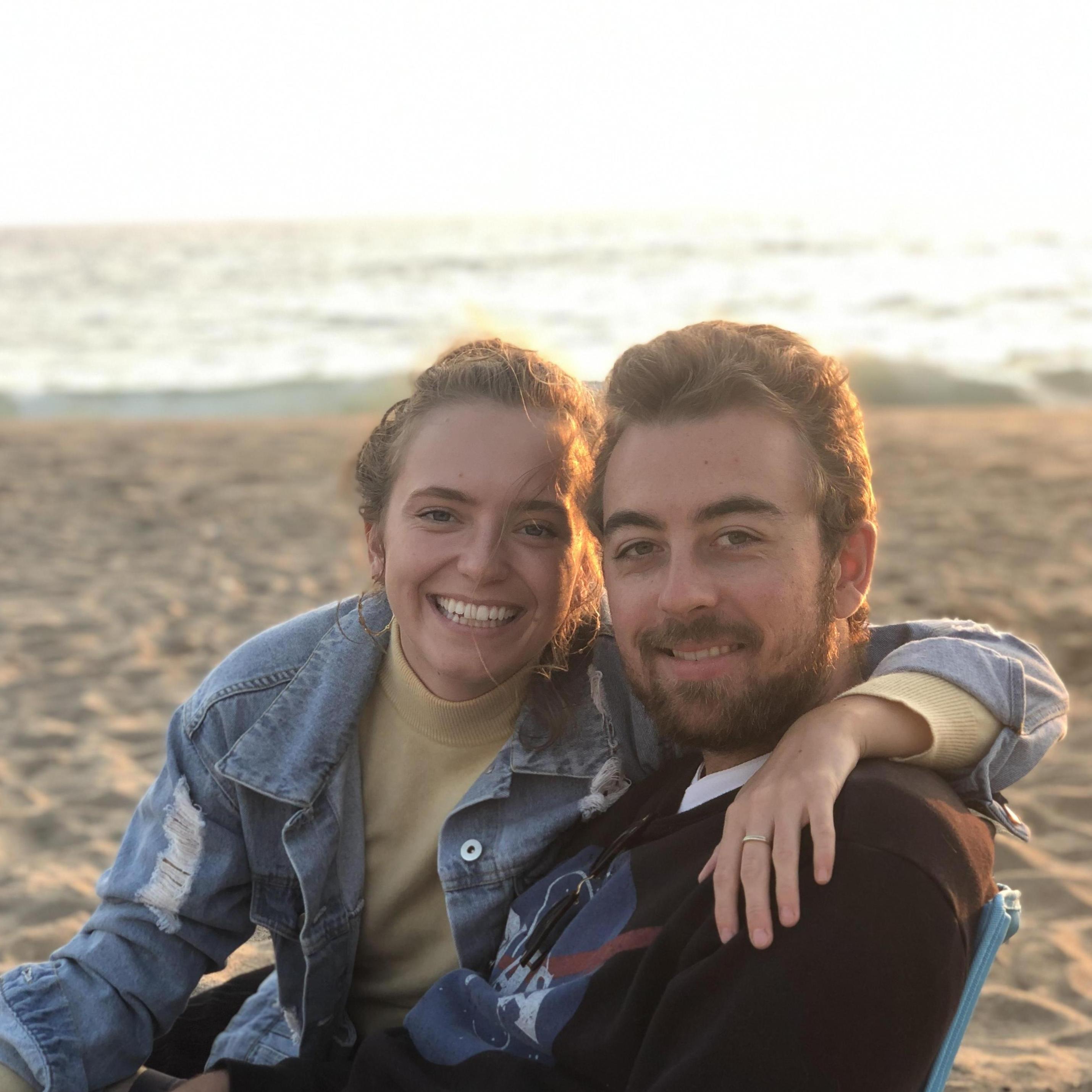 Sunset picnics on the beach - Hannah's favorite!