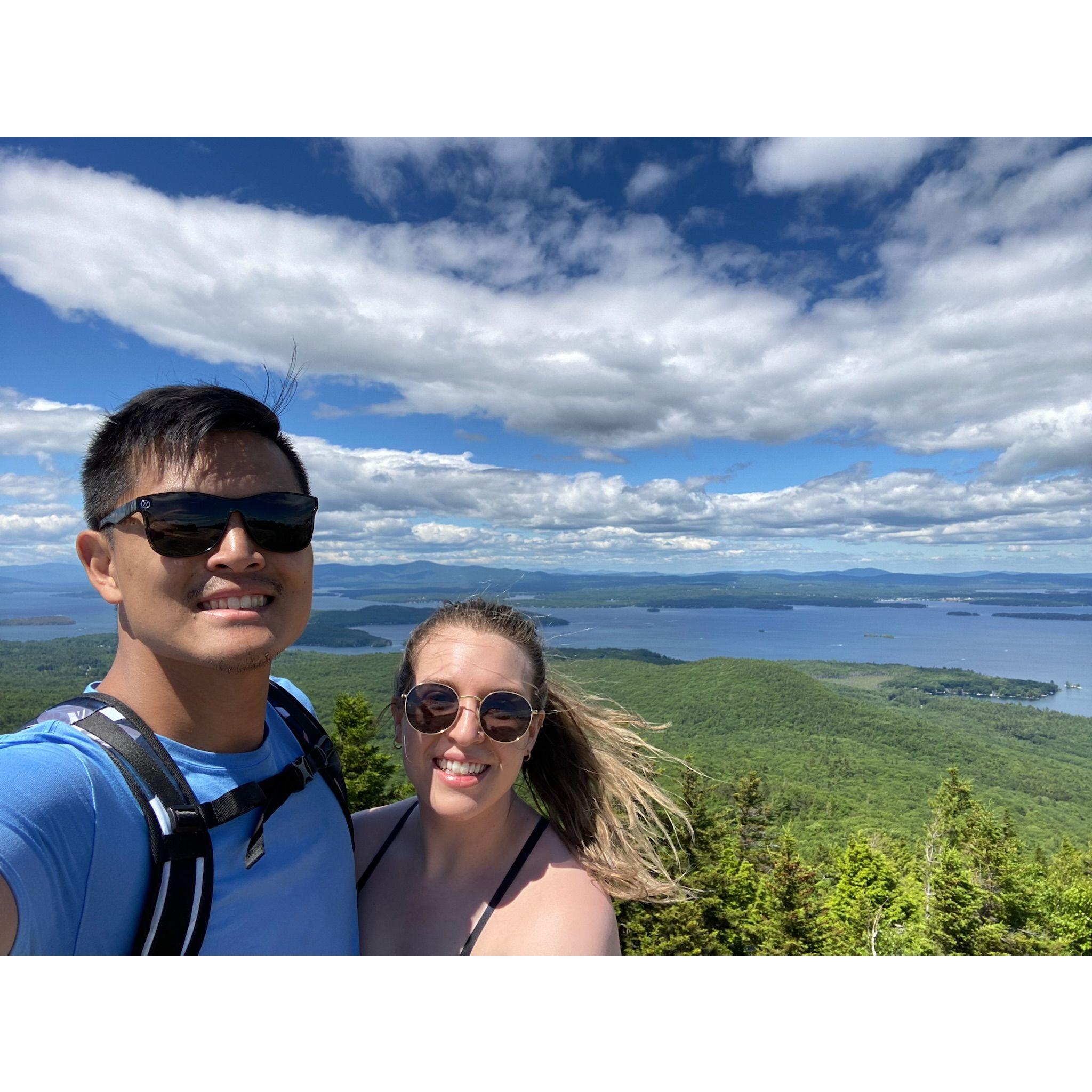 Hiking in New Hampshire!