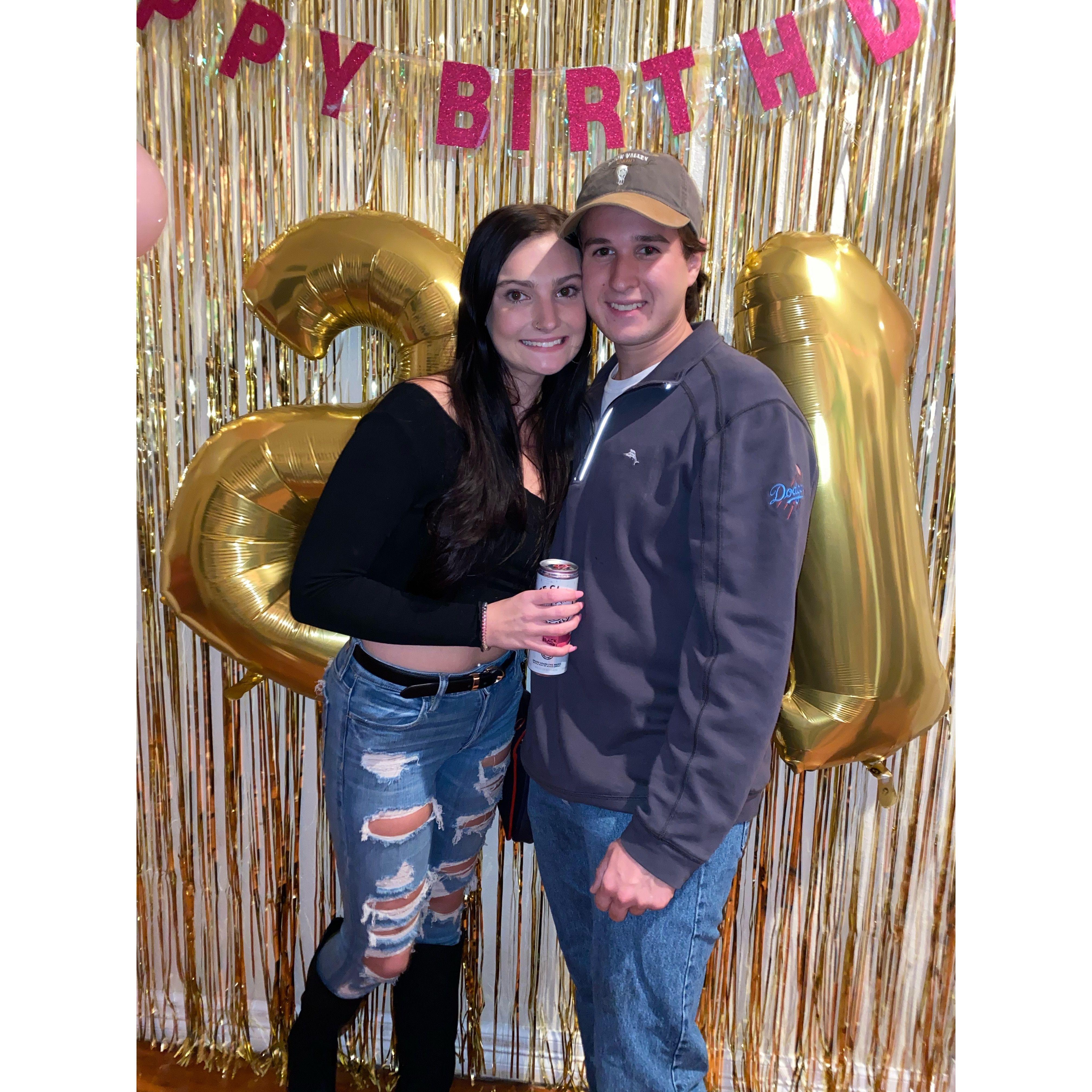 First picture at a friends birthday! (September 2020)