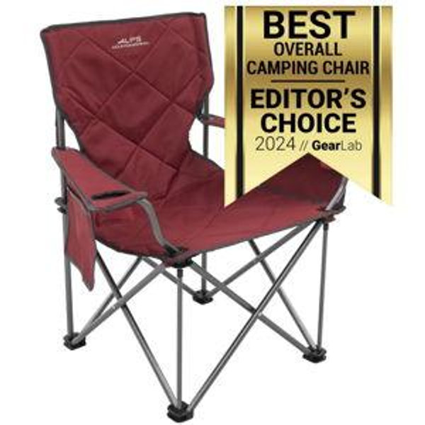 Alps Mountaineering King Kong Camping Chair, Salsa/Charcoal