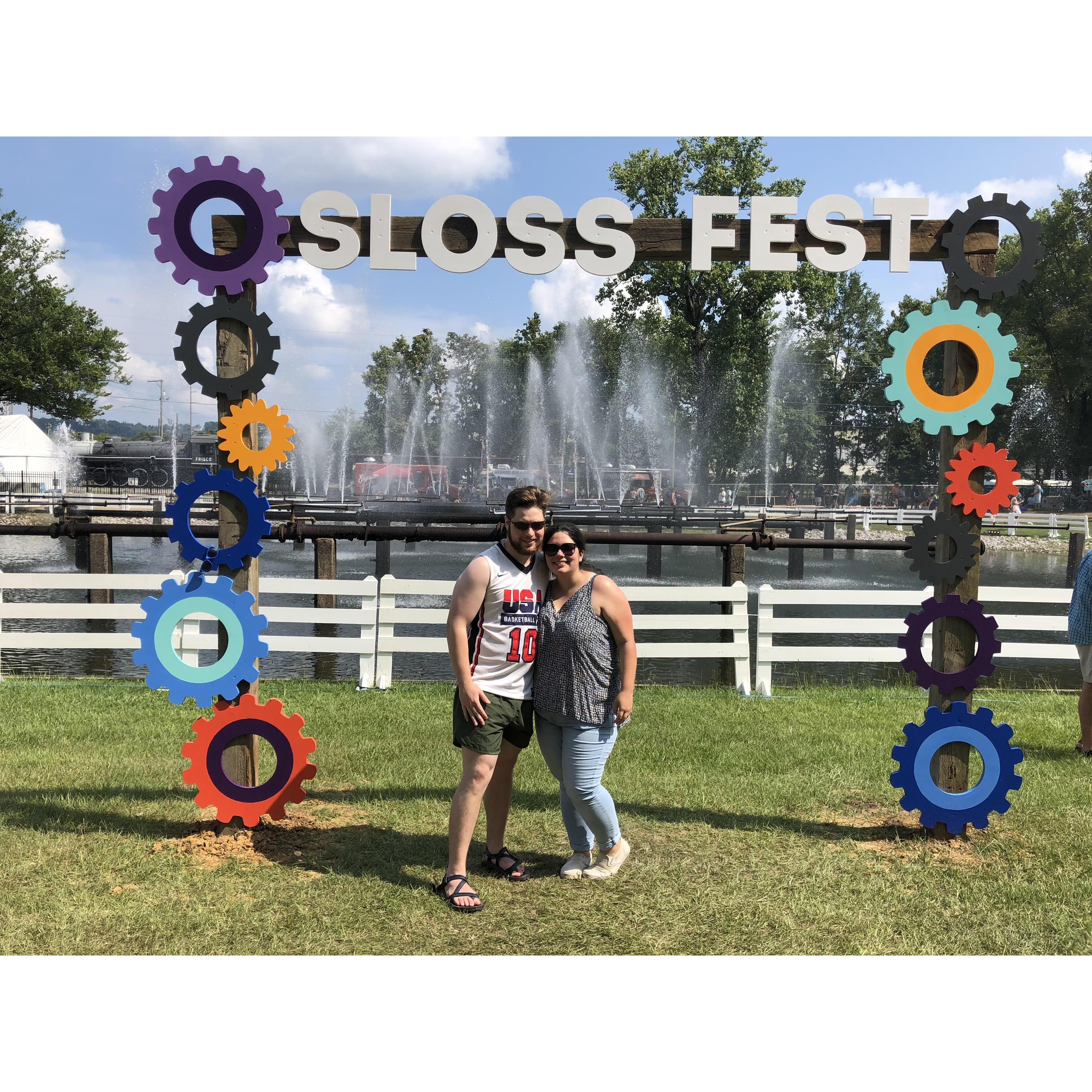 For two years in a row we've driven to Birmingham, AL for the SLOSS music festival (R.I.P)