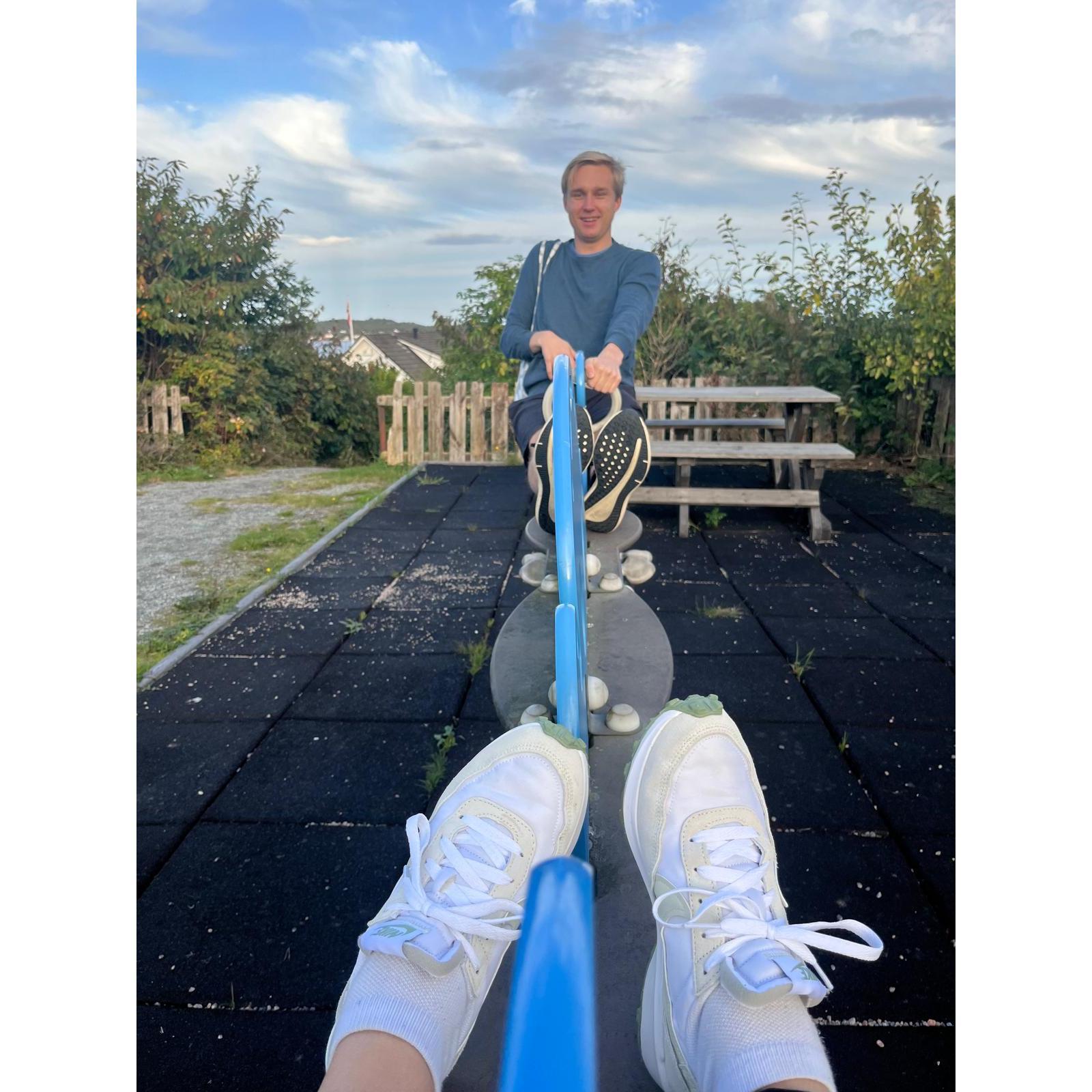Playing around in Grimstad, Norway. Fall 2023